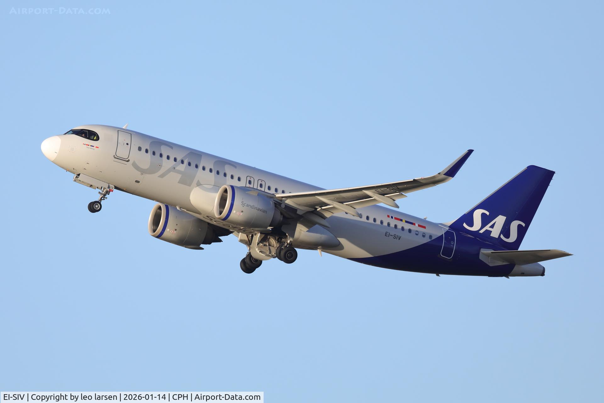 EI-SIV, 2023 Airbus A320-251N C/N 11206, Copenhagen 14.1.2026