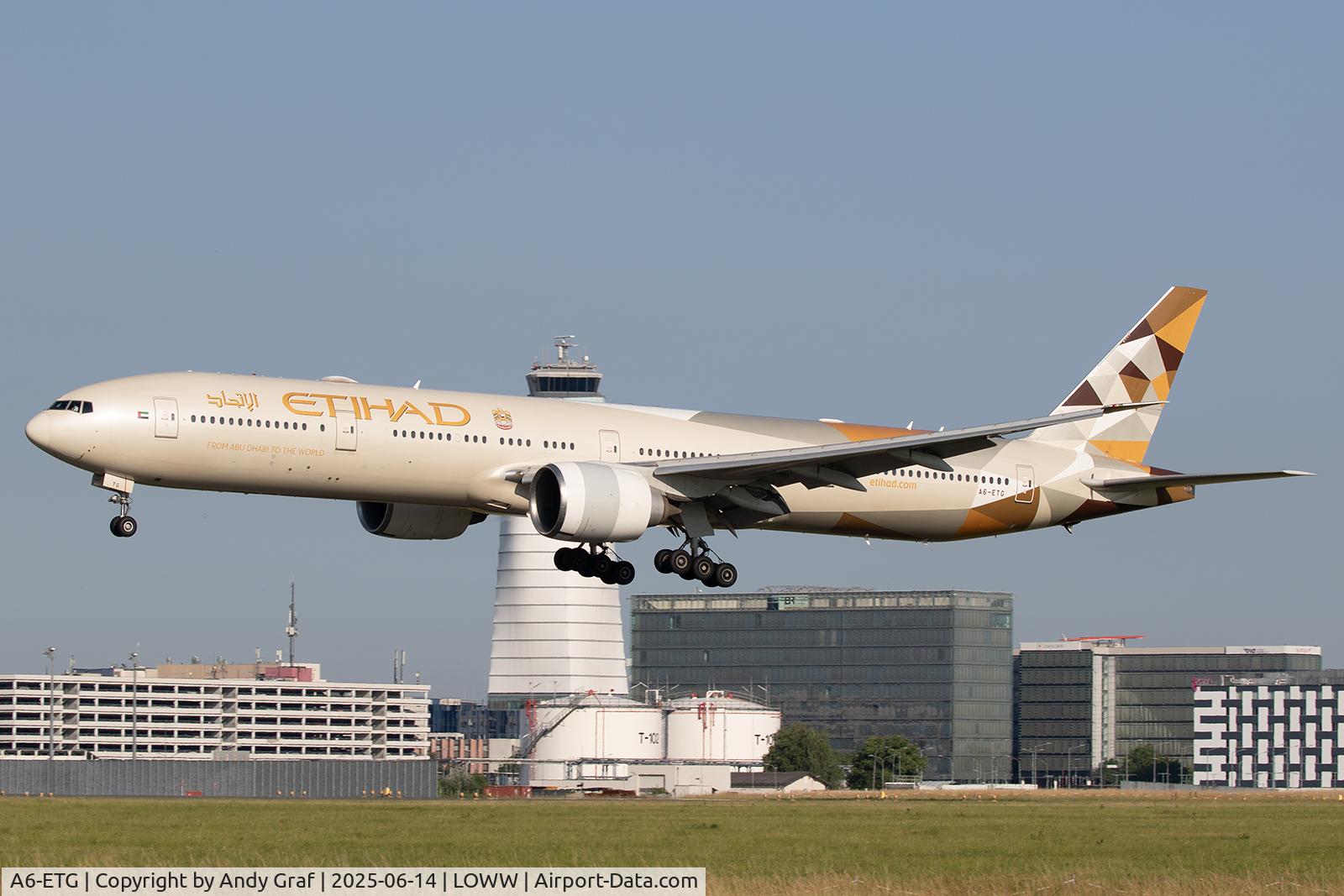 A6-ETG, 2011 Boeing 777-3FX/ER C/N 39681, Ethiad 777-300