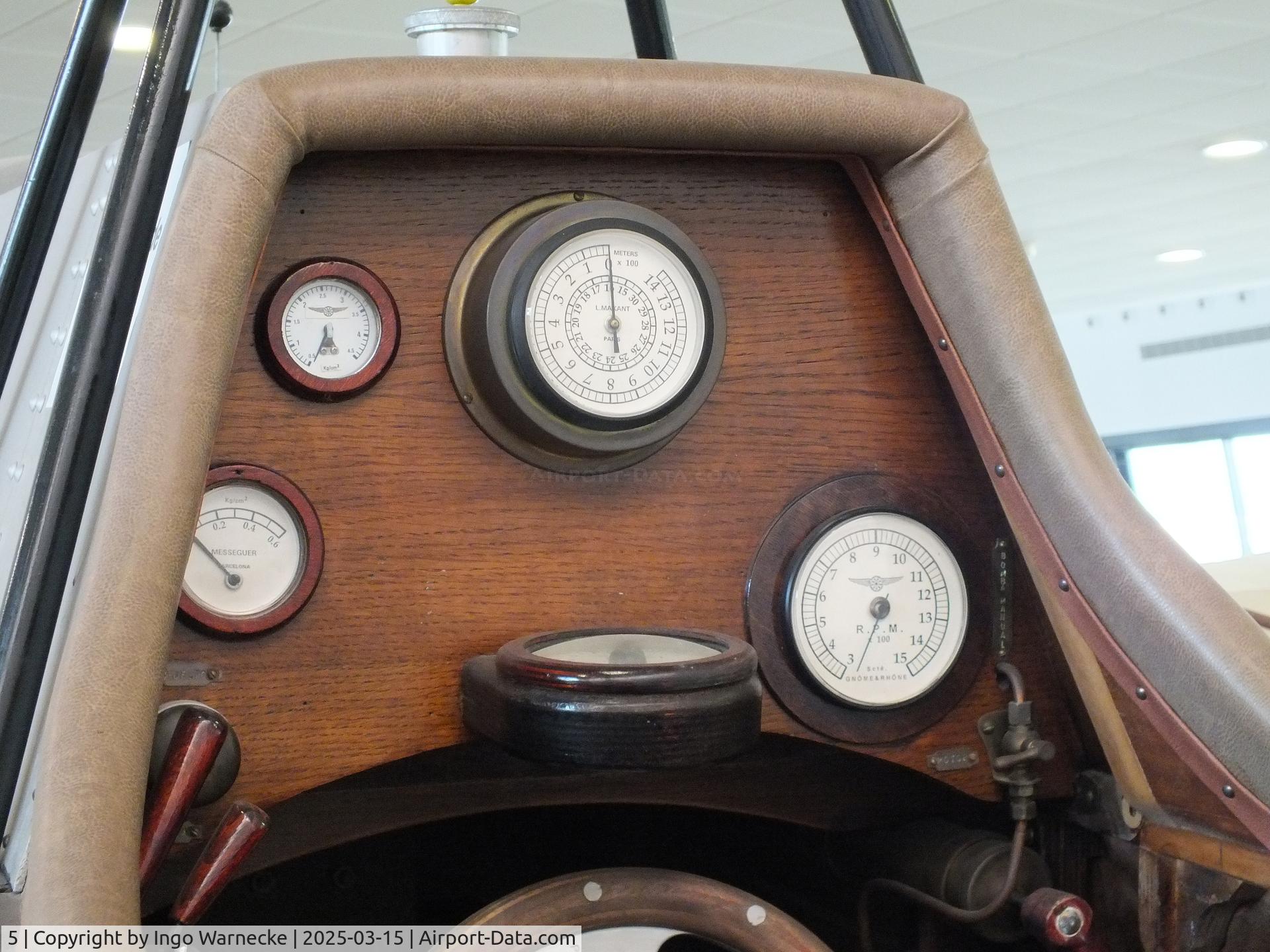 5, 2002 Hedilla 1915 Monocoque II replica C/N 01, Salvador Hedilla Pineda 1916 Monocoque II replica (originally built by Pujol y Comabella Cia, replica built by Asociación Amigos de la Aeronáutica) at the FPAC (Fundació Parc Aeronàutic de Catalunya) Centre Cultural Aeronàutic, Barcelona El Prat airport