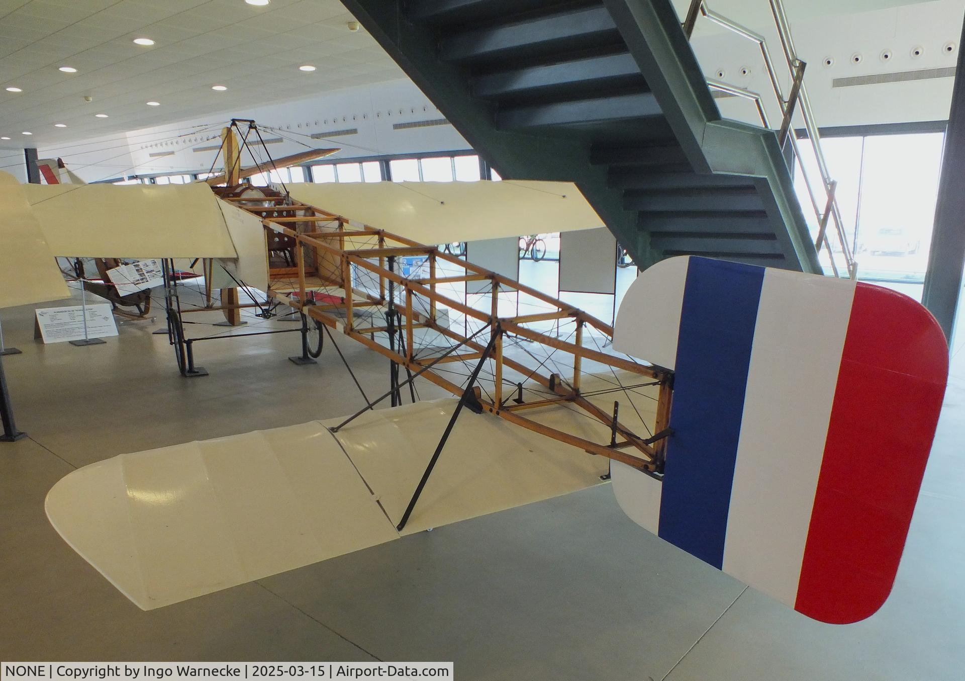 NONE, 2010 Bleriot XI Replica C/N 1_2010, Bleriot XI replica (built by Enric Pallarés Camas and Josep Andrada Bofill) at the FPAC (Fundació Parc Aeronàutic de Catalunya) Centre Cultural Aeronàutic, Barcelona El Prat airport