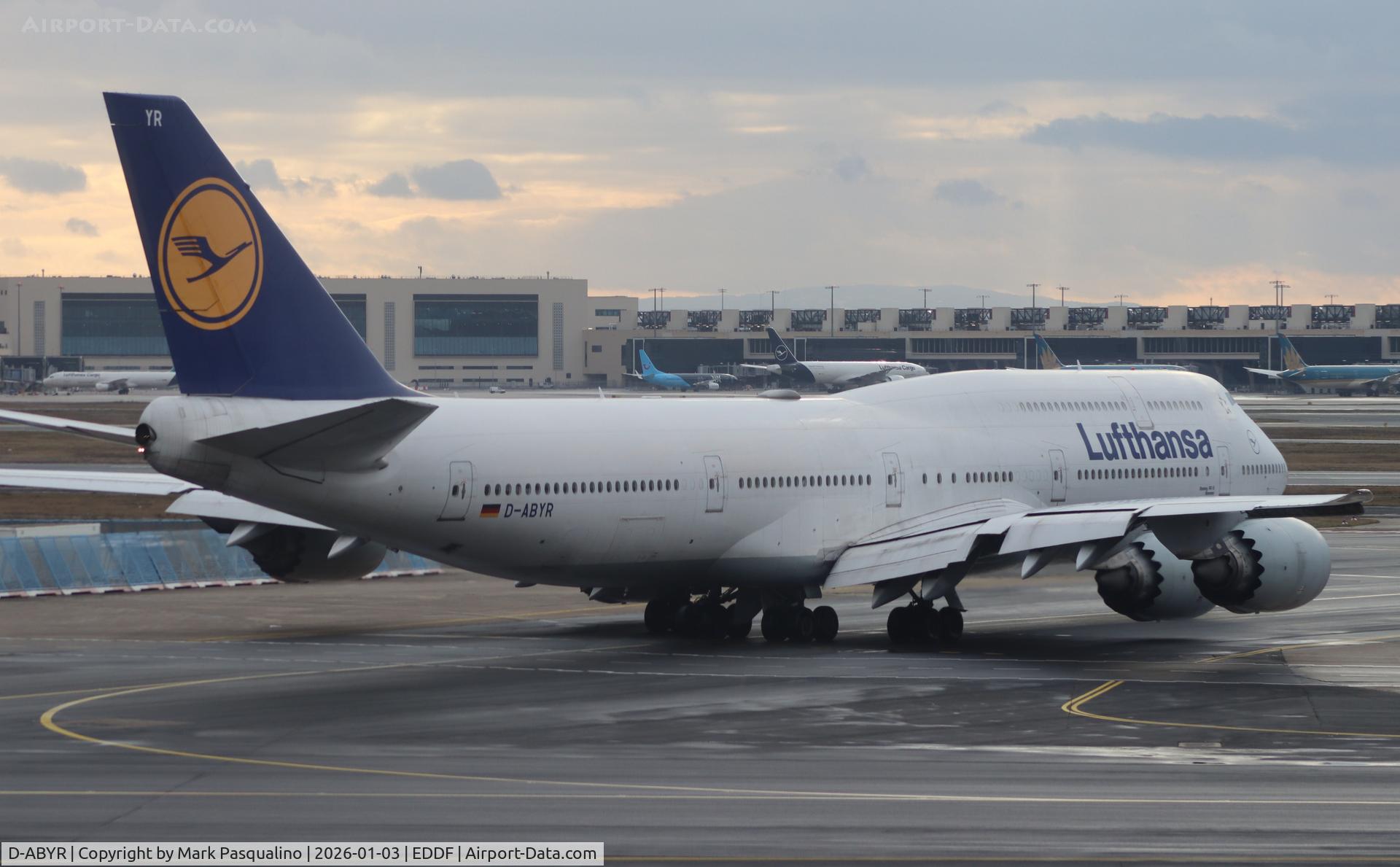 D-ABYR, 2014 Boeing 747-830 C/N 37842, Boeing 747-830