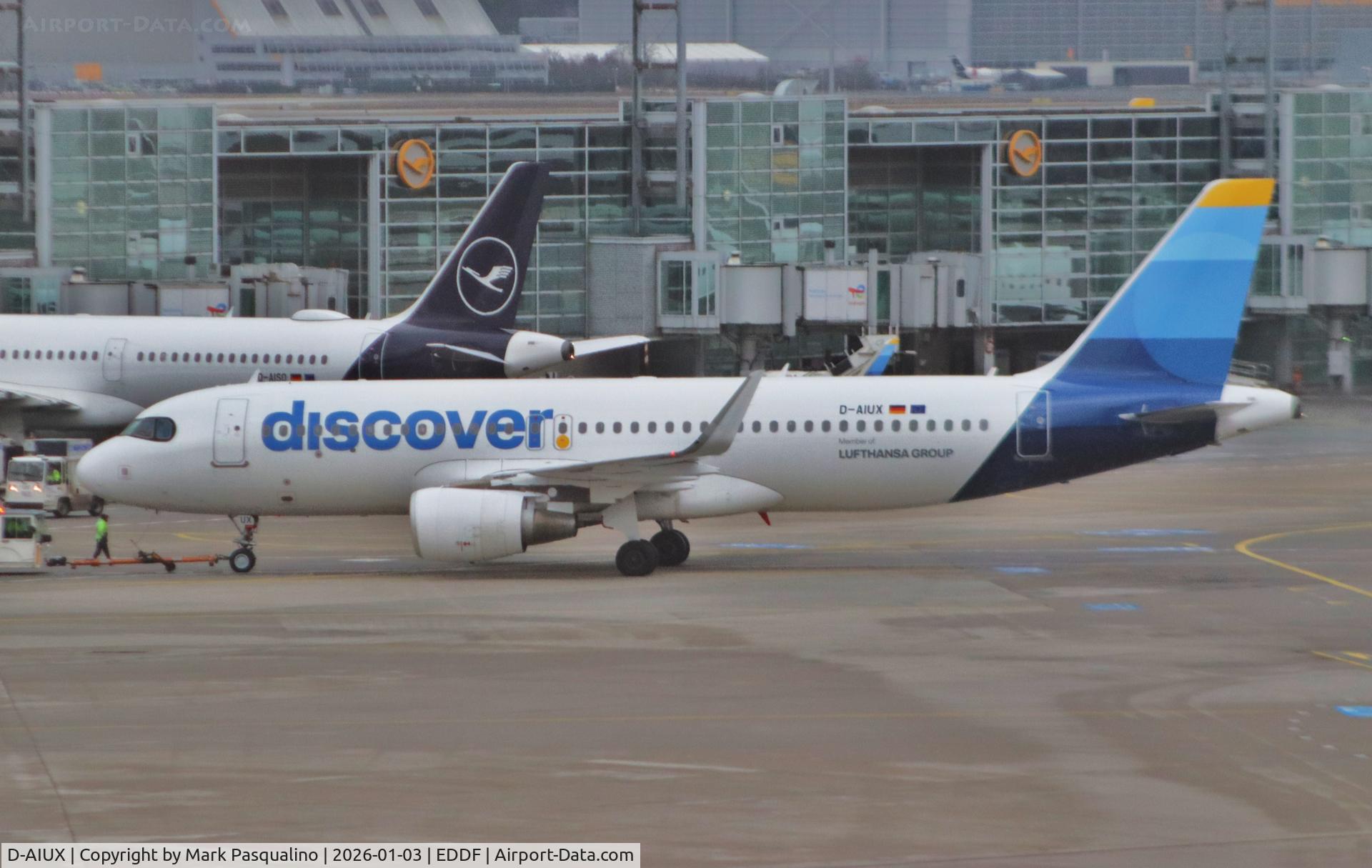 D-AIUX, 2016 Airbus A320-214 C/N 7256, Airbus A320-214