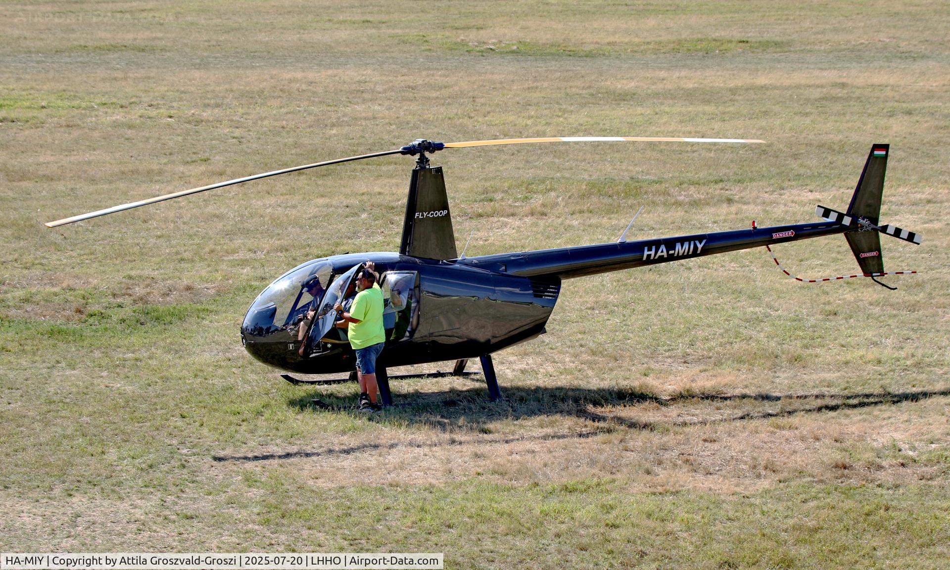 HA-MIY, 2008 Robinson R44 II C/N 12524, LHHO - Hajdúszoboszló Airport, Hungary