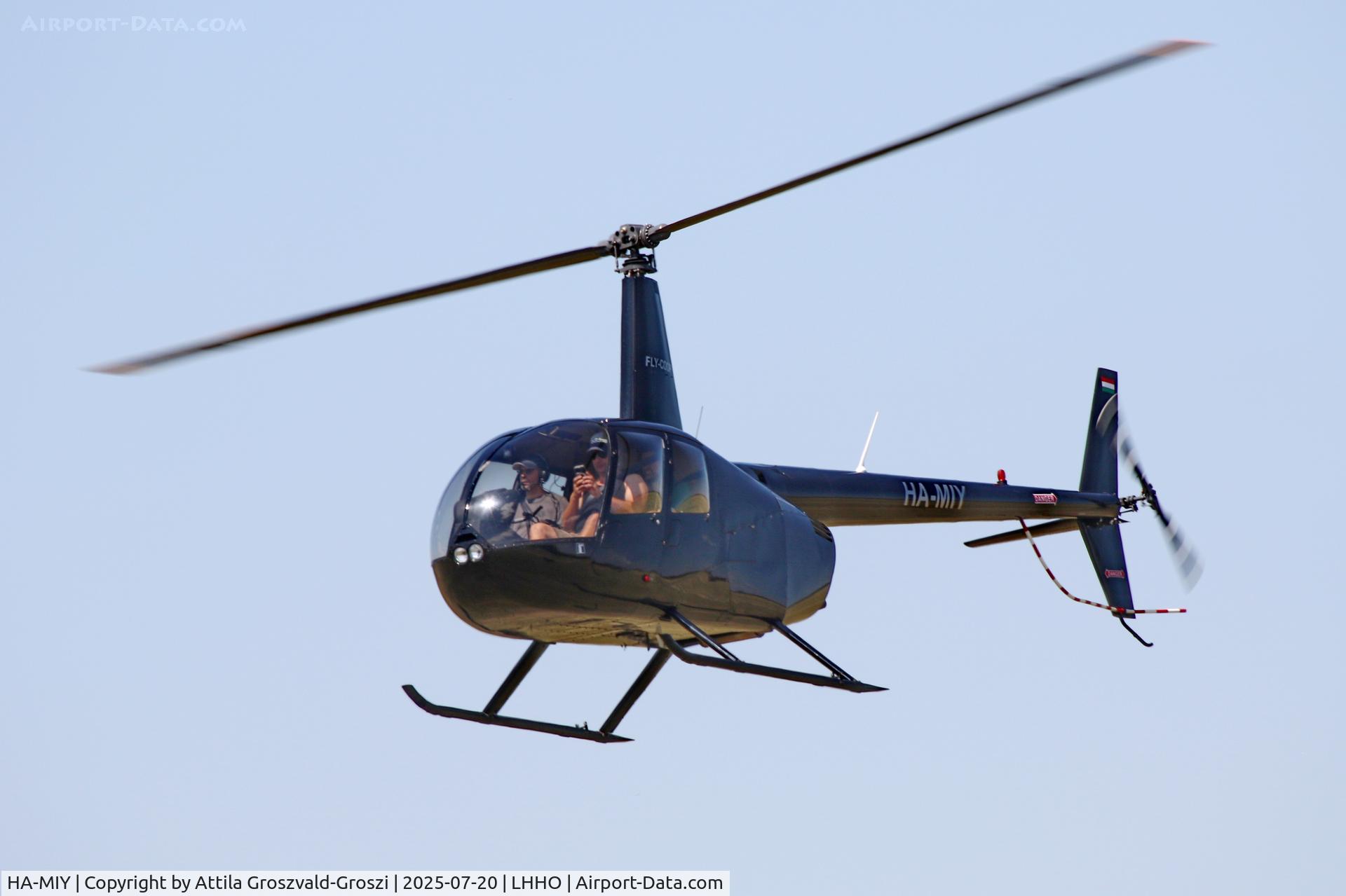 HA-MIY, 2008 Robinson R44 II C/N 12524, LHHO - Hajdúszoboszló Airport, Hungary