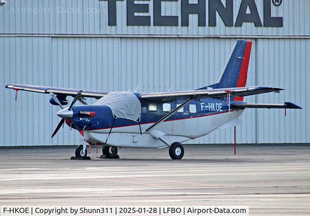 F-HKOE, Quest Aircraft Kodiak 100 C/N 100-0287, Parked at the General Aviation area...