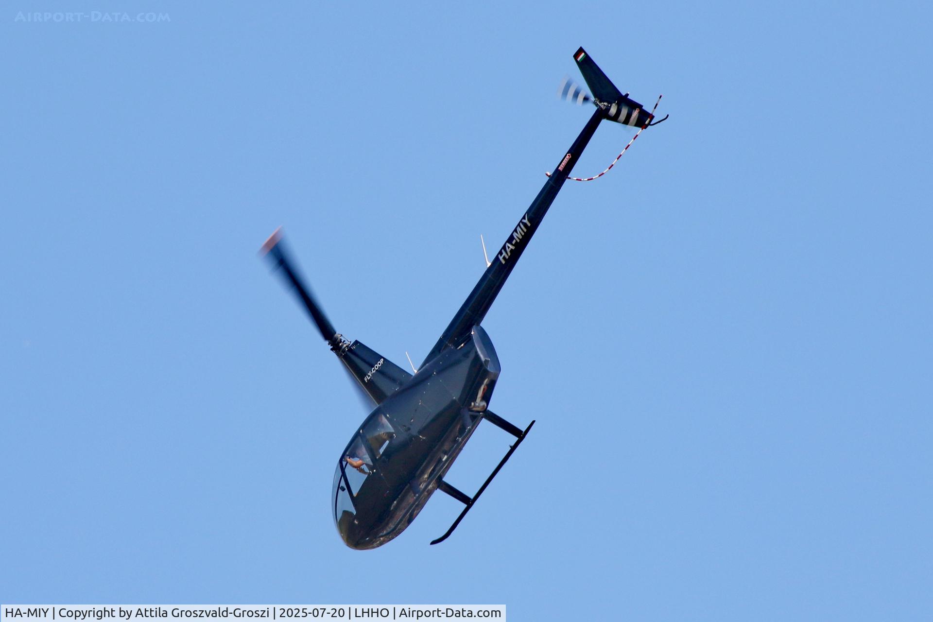 HA-MIY, 2008 Robinson R44 II C/N 12524, LHHO - Hajdúszoboszló Airport, Hungary