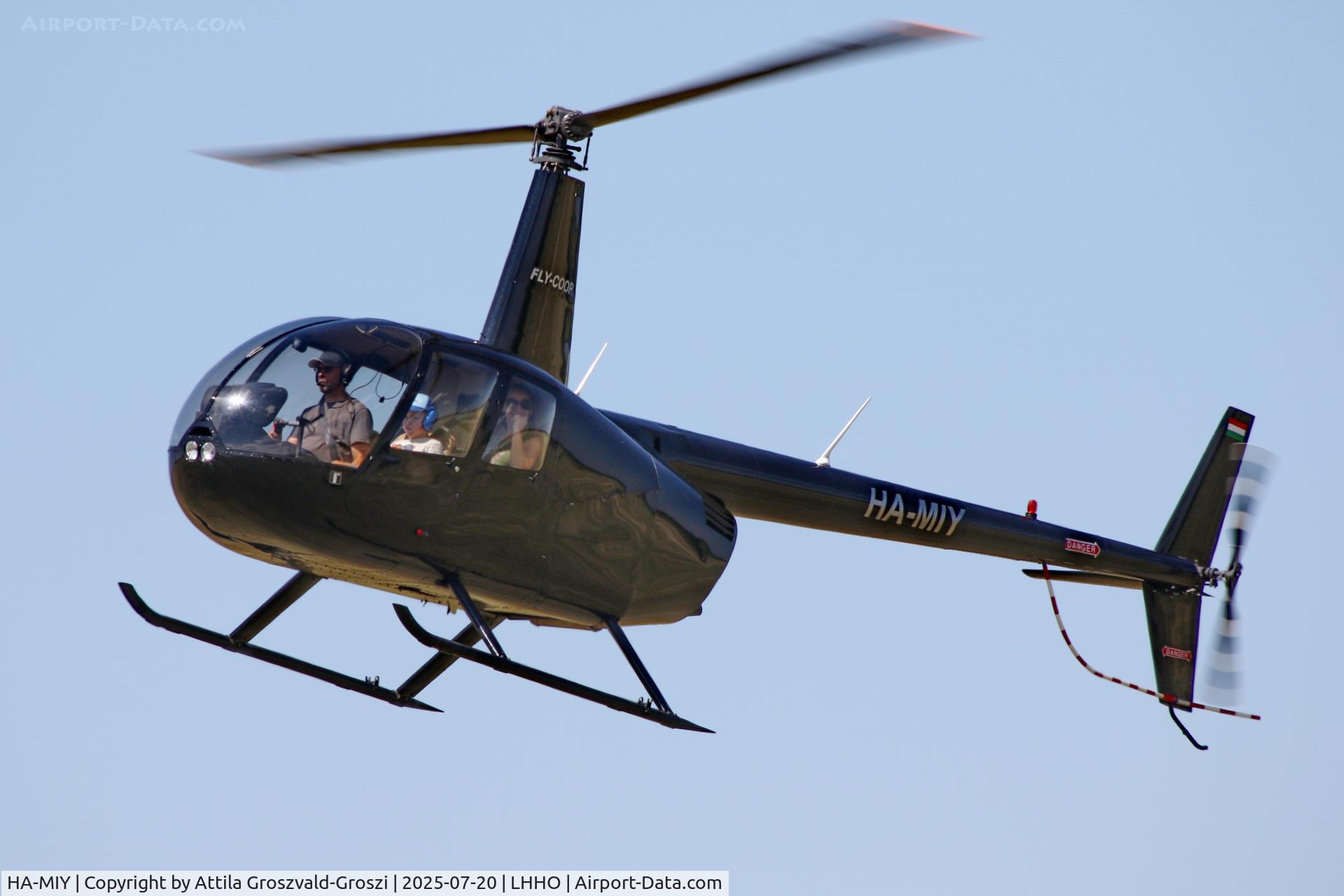 HA-MIY, 2008 Robinson R44 II C/N 12524, LHHO - Hajdúszoboszló Airport, Hungary