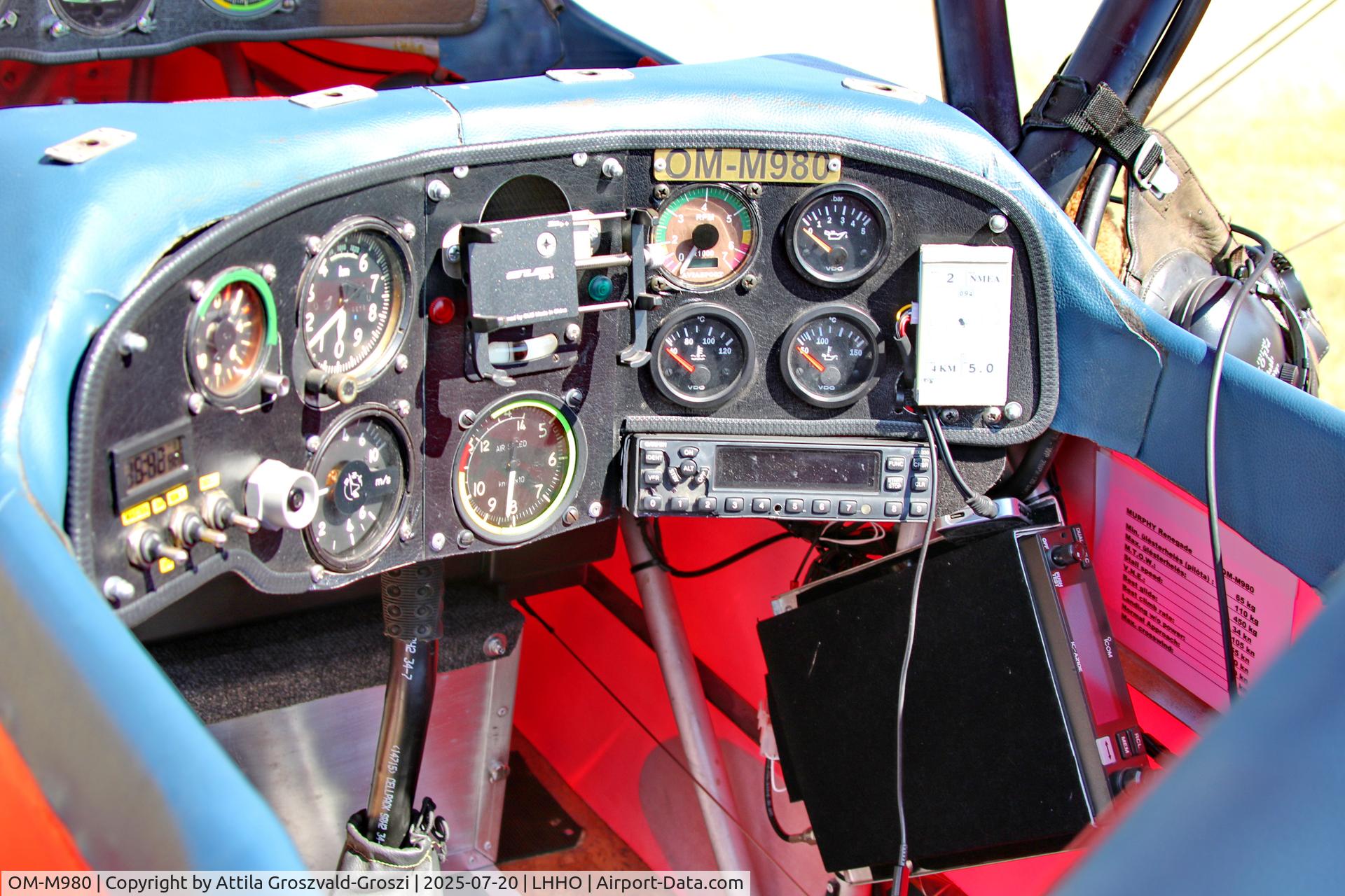OM-M980, 1990 Murphy Renegade C/N 198, LHHO - Hajdúszoboszló Airport, Hungary