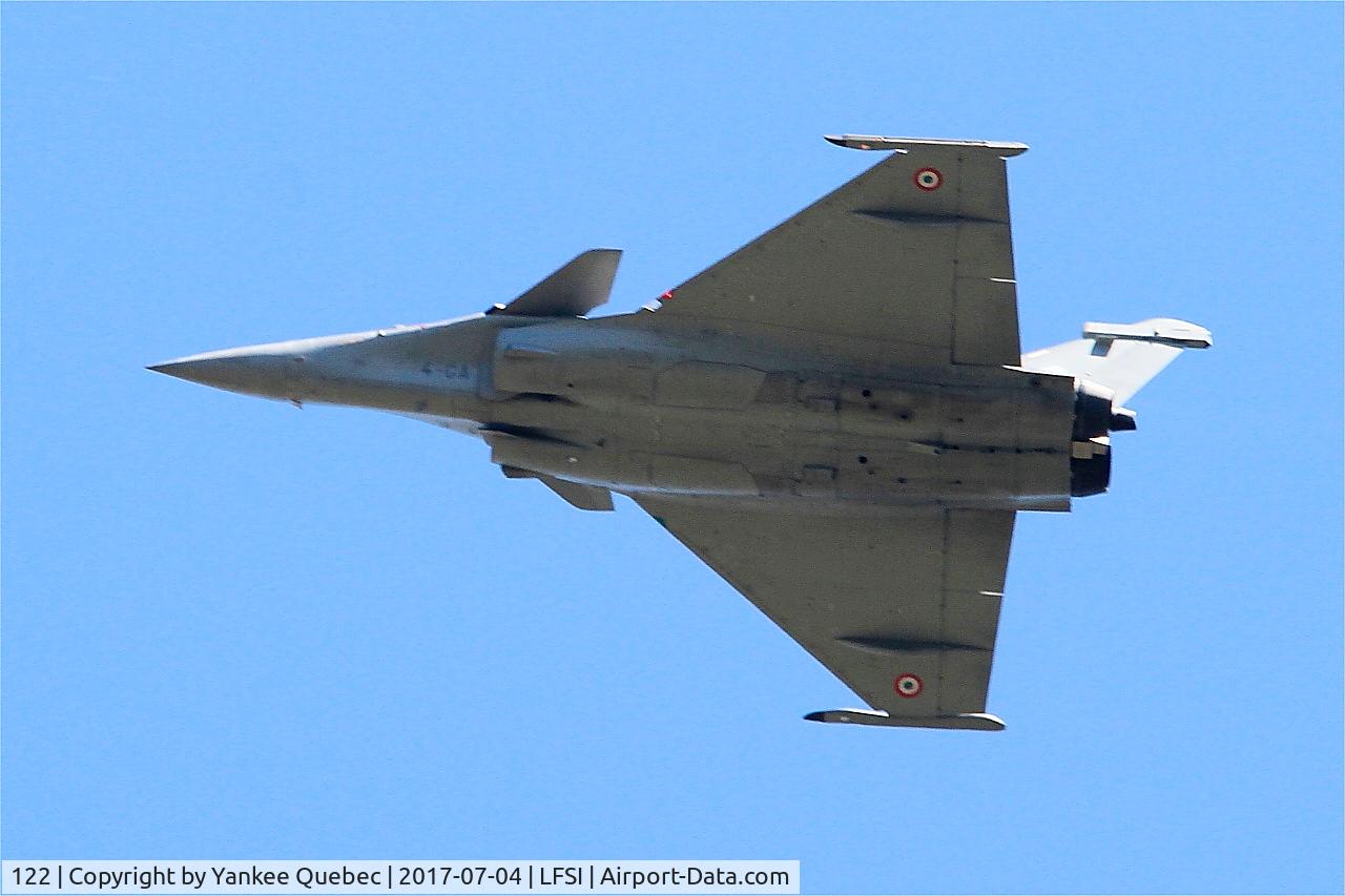 122, Dassault Rafale C C/N 122, Dassault Rafale C, Flight over St Dizier-Robinson Air Base 113 (LFSI)
