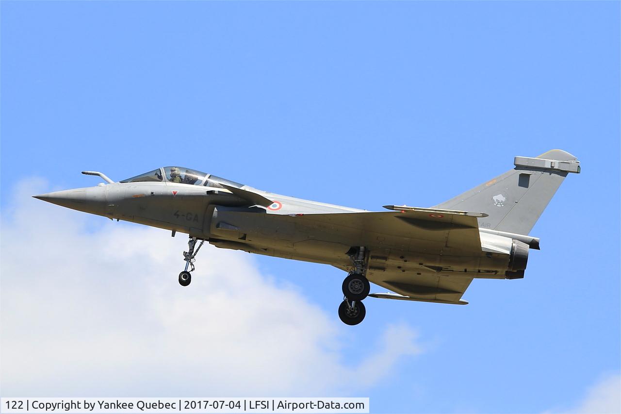 122, Dassault Rafale C C/N 122, Dassault Rafale C, On final rwy 29, St Dizier-Robinson Air Base 113 (LFSI)