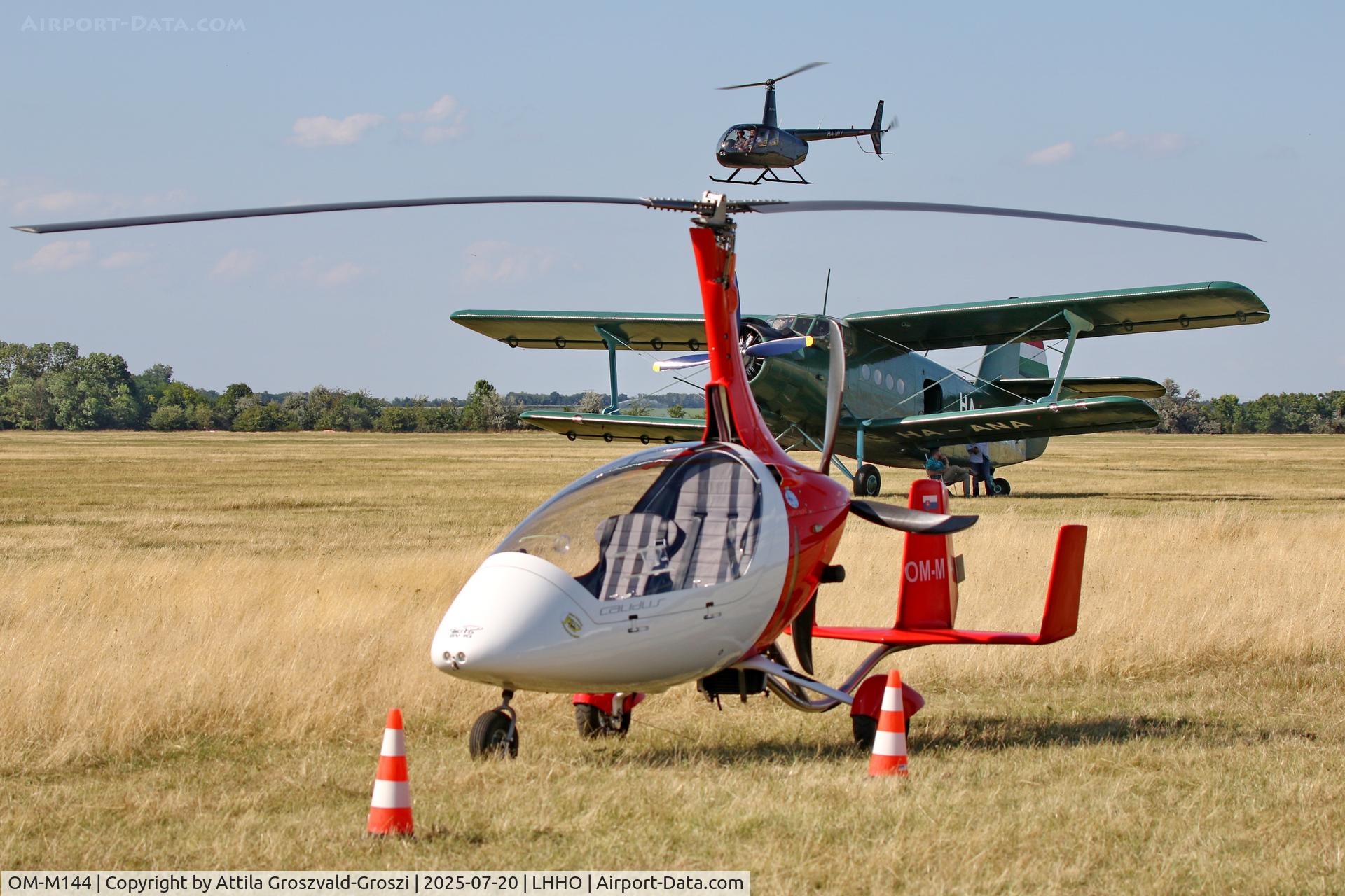 OM-M144, AutoGyro Europe Calidus C/N ., LHHO - Hajdúszoboszló Airport, Hungary