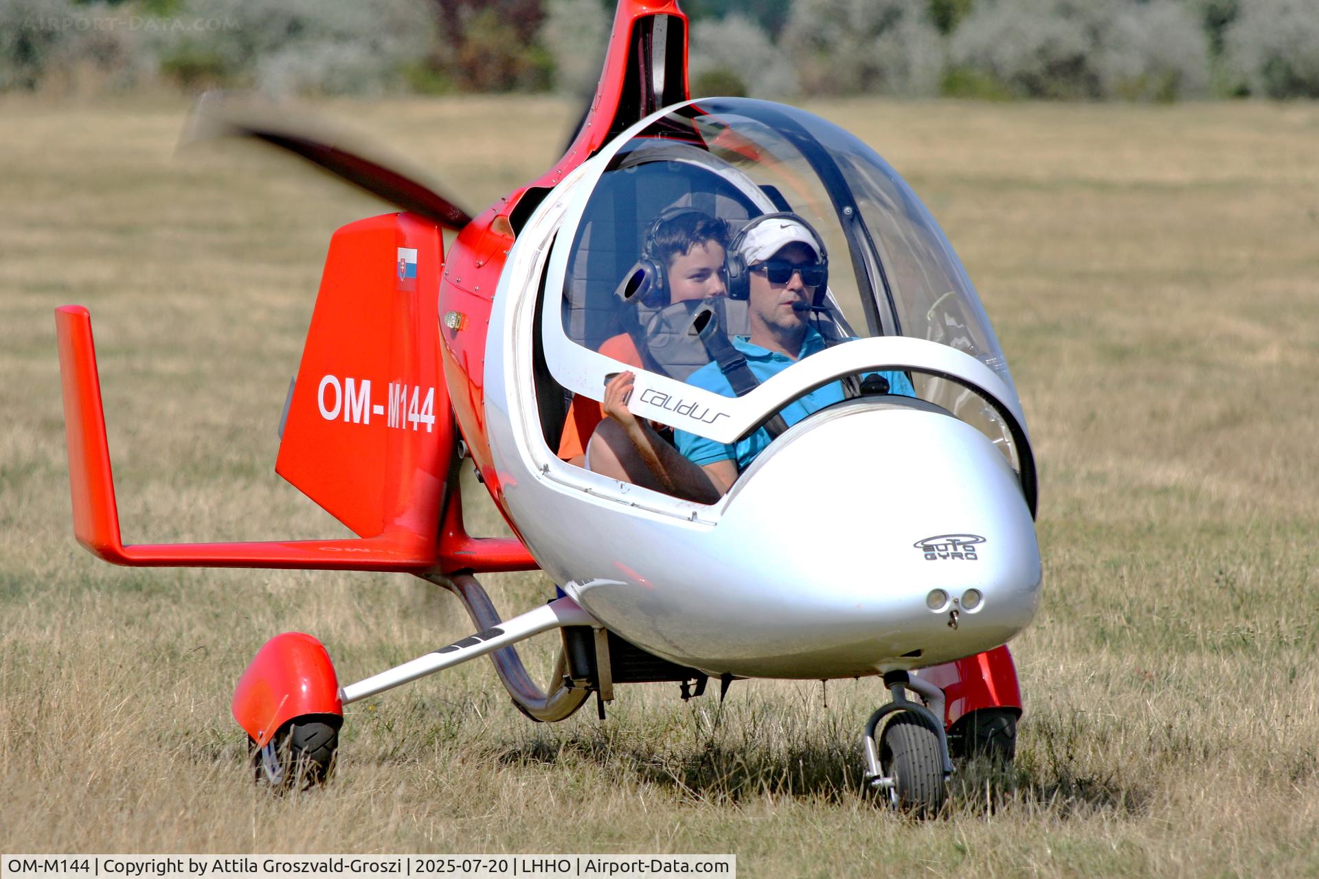 OM-M144, AutoGyro Europe Calidus C/N ., LHHO - Hajdúszoboszló Airport, Hungary