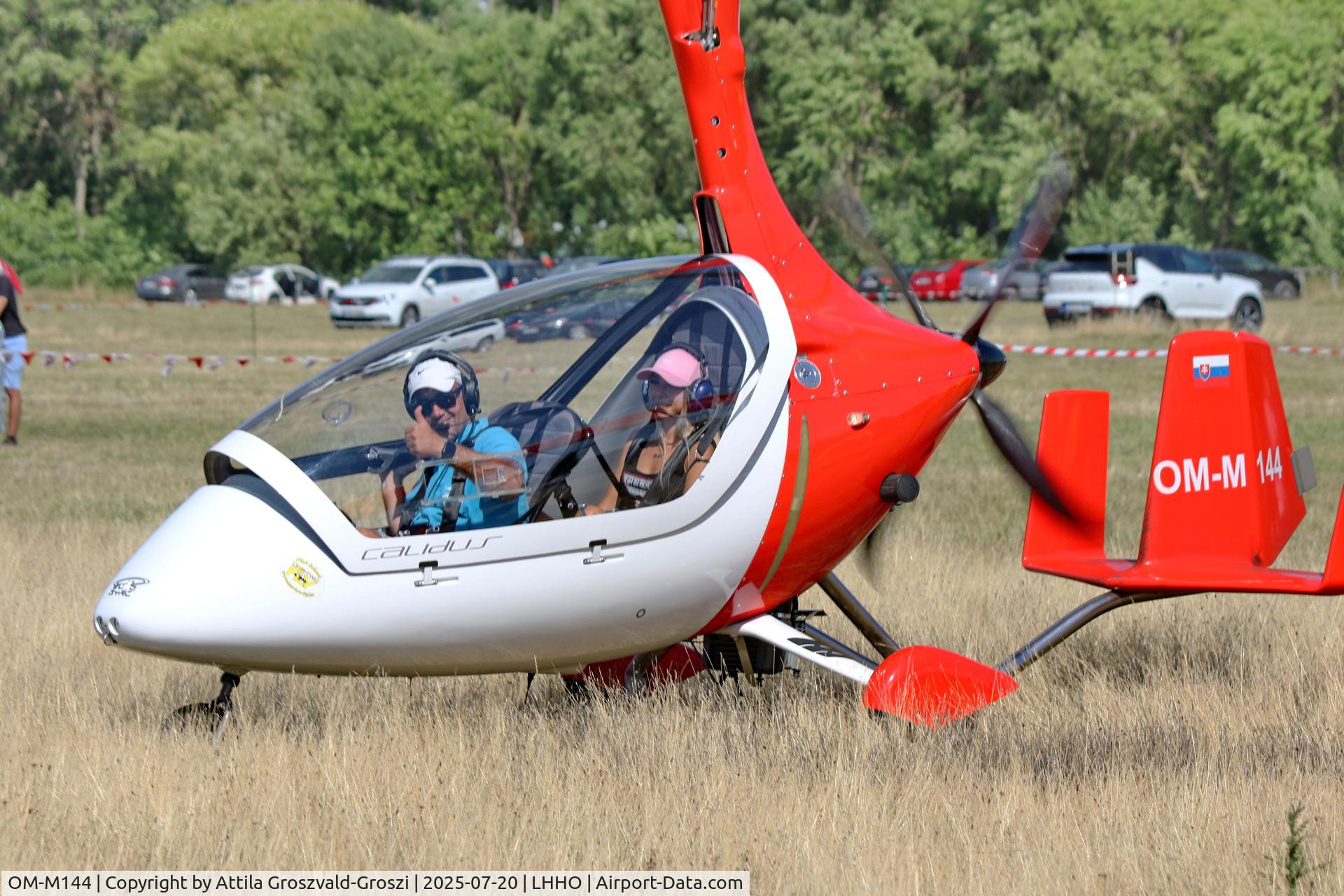 OM-M144, AutoGyro Europe Calidus C/N ., LHHO - Hajdúszoboszló Airport, Hungary