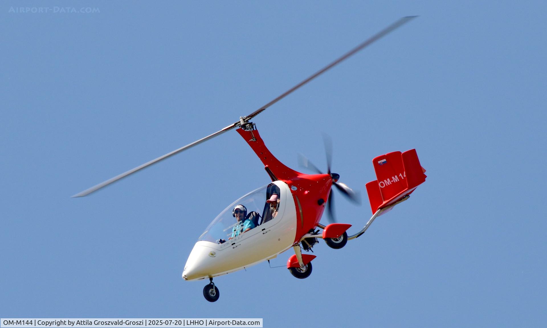 OM-M144, AutoGyro Europe Calidus C/N ., LHHO - Hajdúszoboszló Airport, Hungary