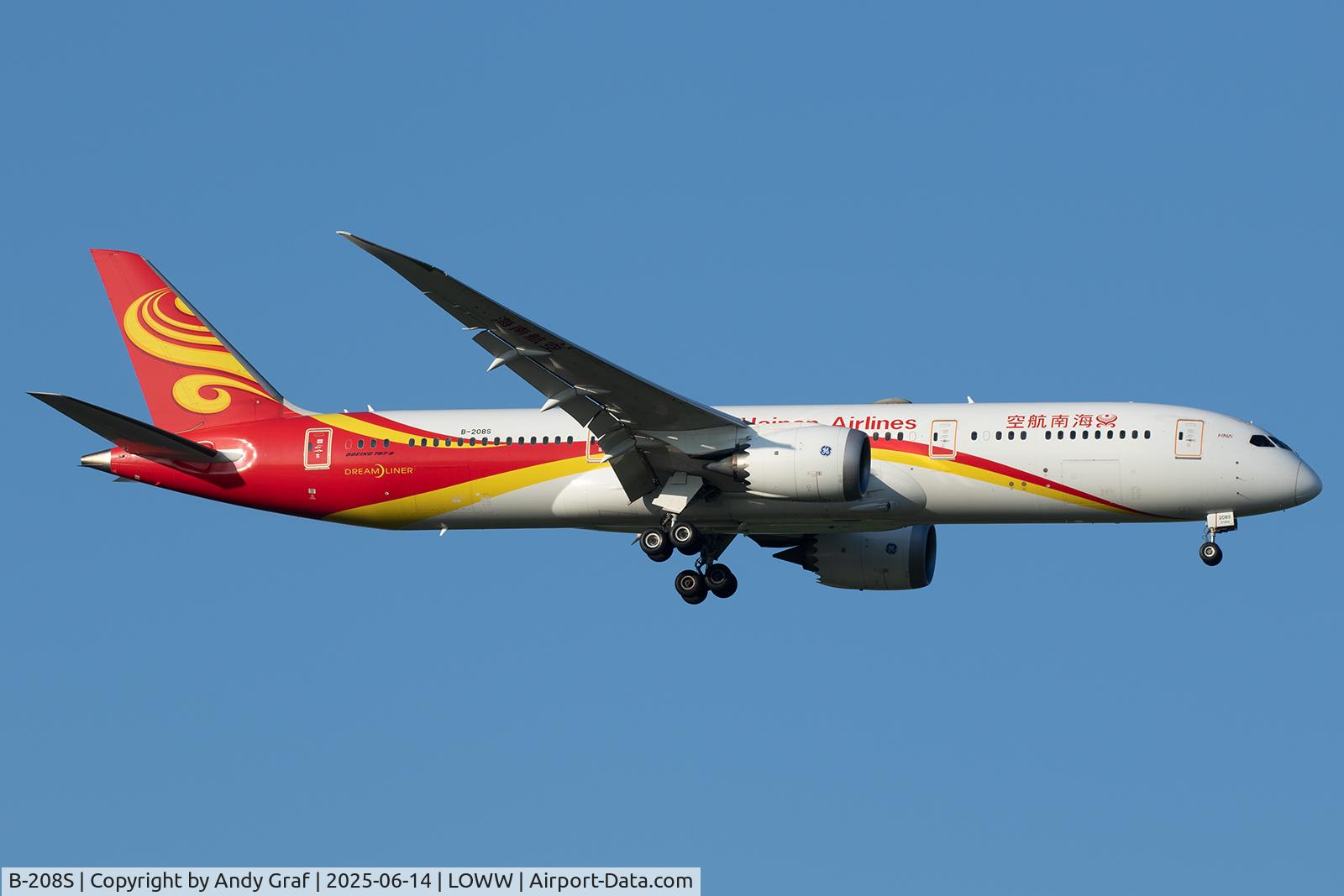 B-208S, 2019 Boeing 787-9 Dreamliner Dreamliner C/N 62726, Hainan 787-9