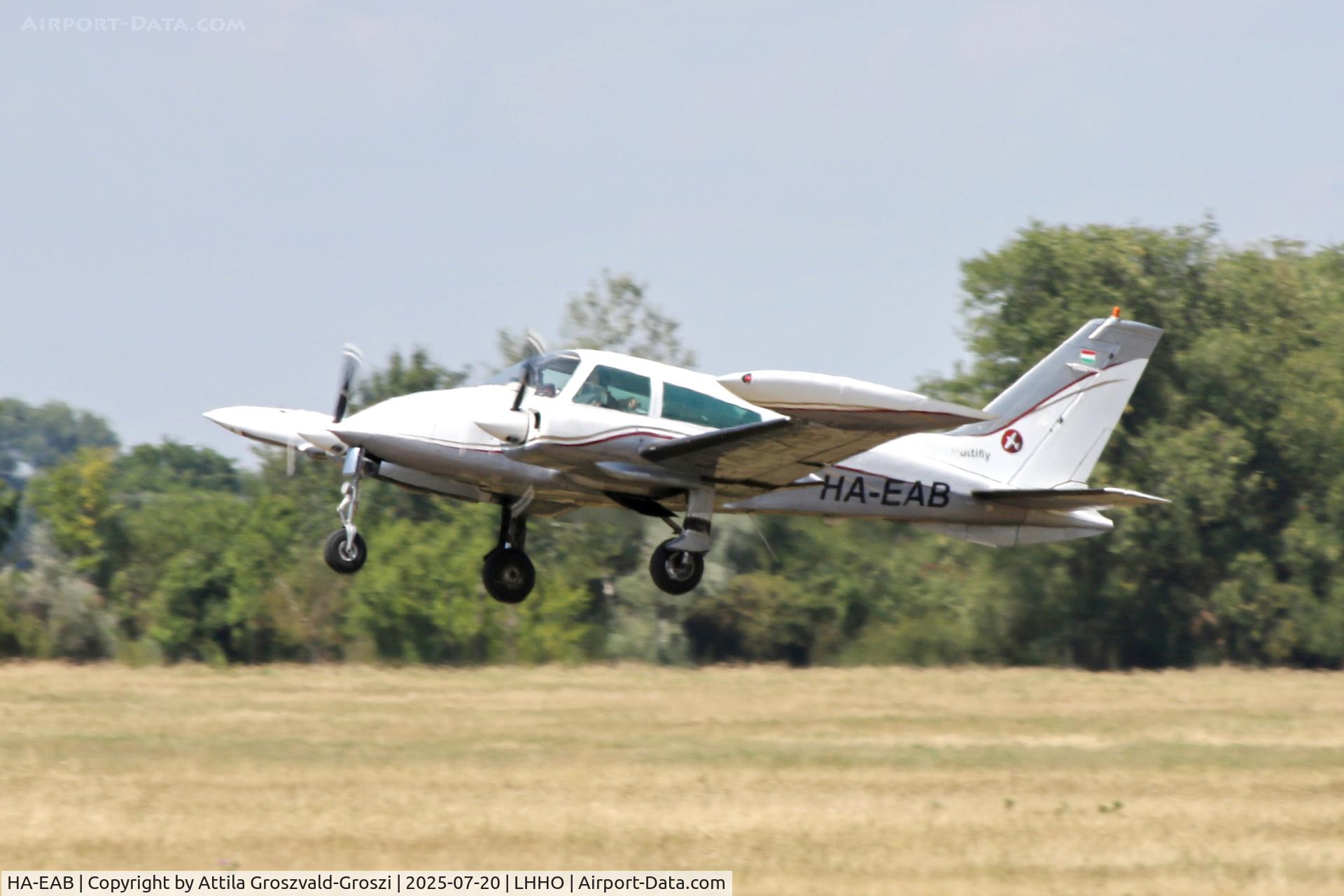 HA-EAB, 1972 Cessna 310Q C/N 310Q0490, LHHO - Hajdúszoboszló Airport, Hungary