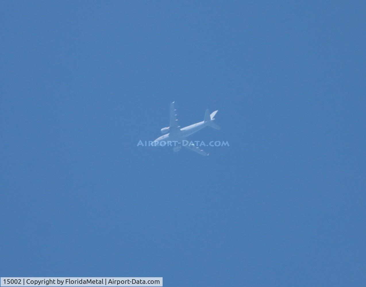 15002, 1988 Airbus CC-150 Polaris (A310-304(F)) C/N 482, CC-150 Polaris RCAF zx in flight over Michigan 