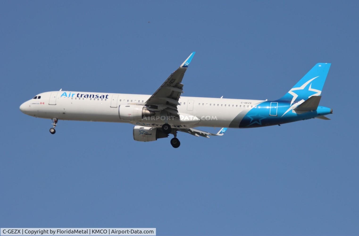 C-GEZX, 2016 Airbus A321-211 C/N 7237, TSC A321 zx yul-mco