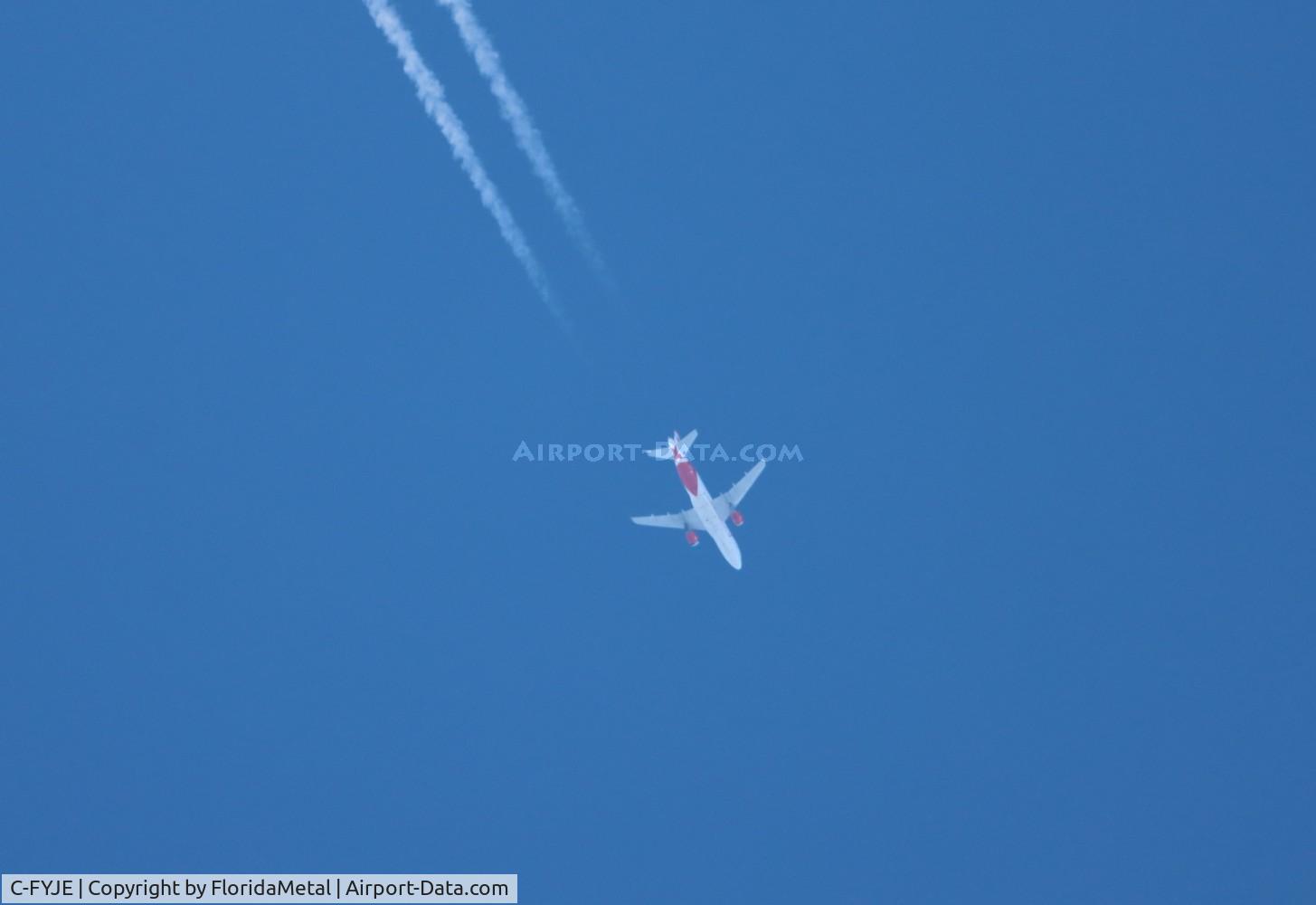 C-FYJE, 1996 Airbus A319-114 C/N 656, ROU A319 zx yyz-las
