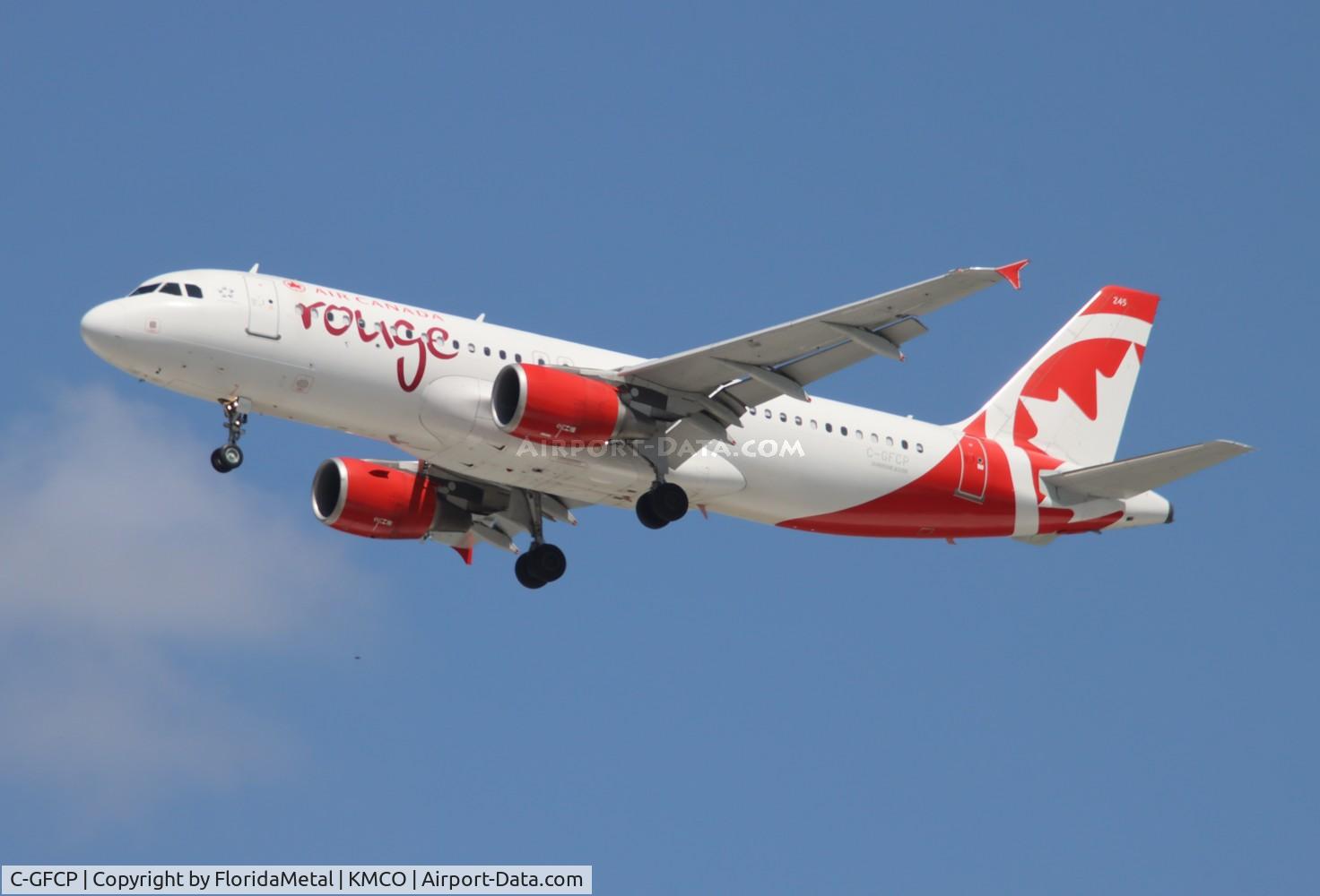 C-GFCP, 2007 Airbus A320-214 C/N 3123, ROU A320 zx yyz-mco