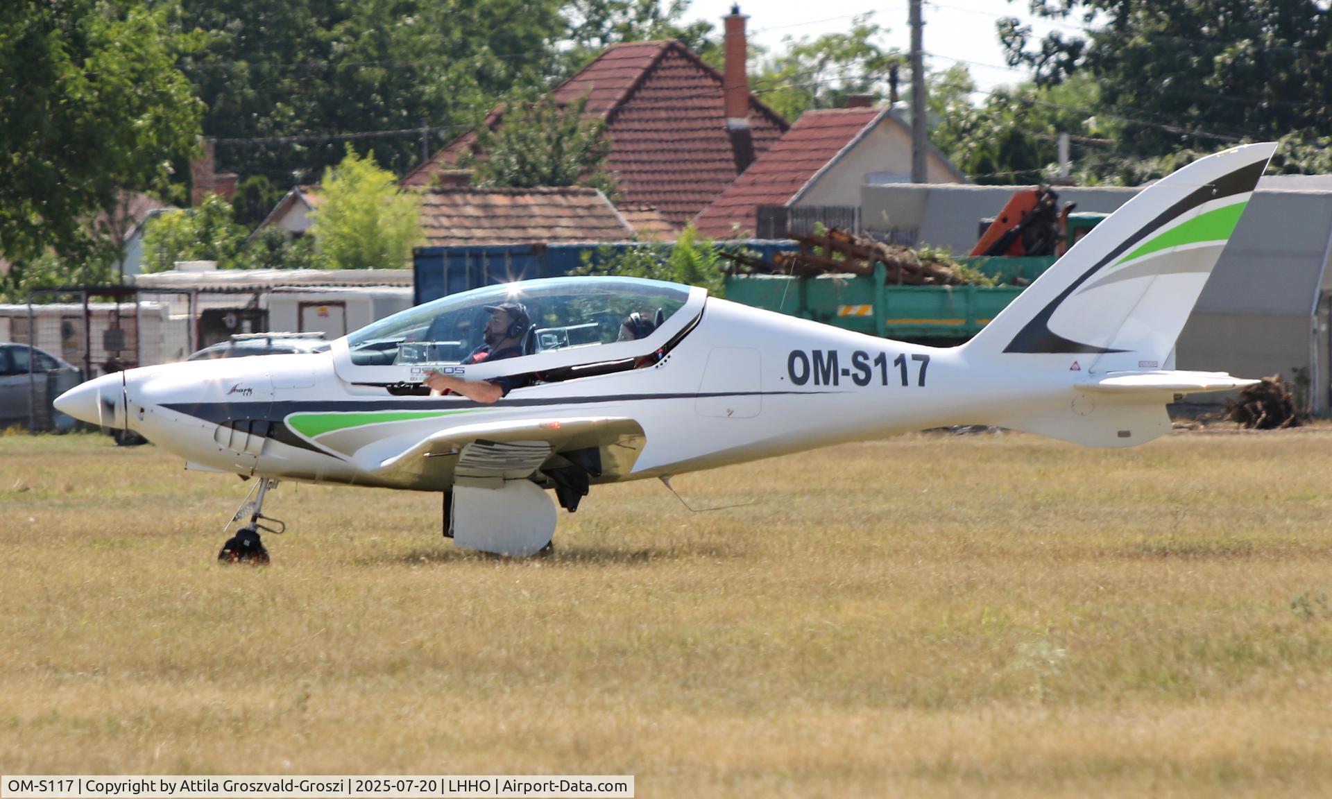 OM-S117, Shark Aero Shark C/N 117, LHHO - Hajdúszoboszló Airport, Hungary
