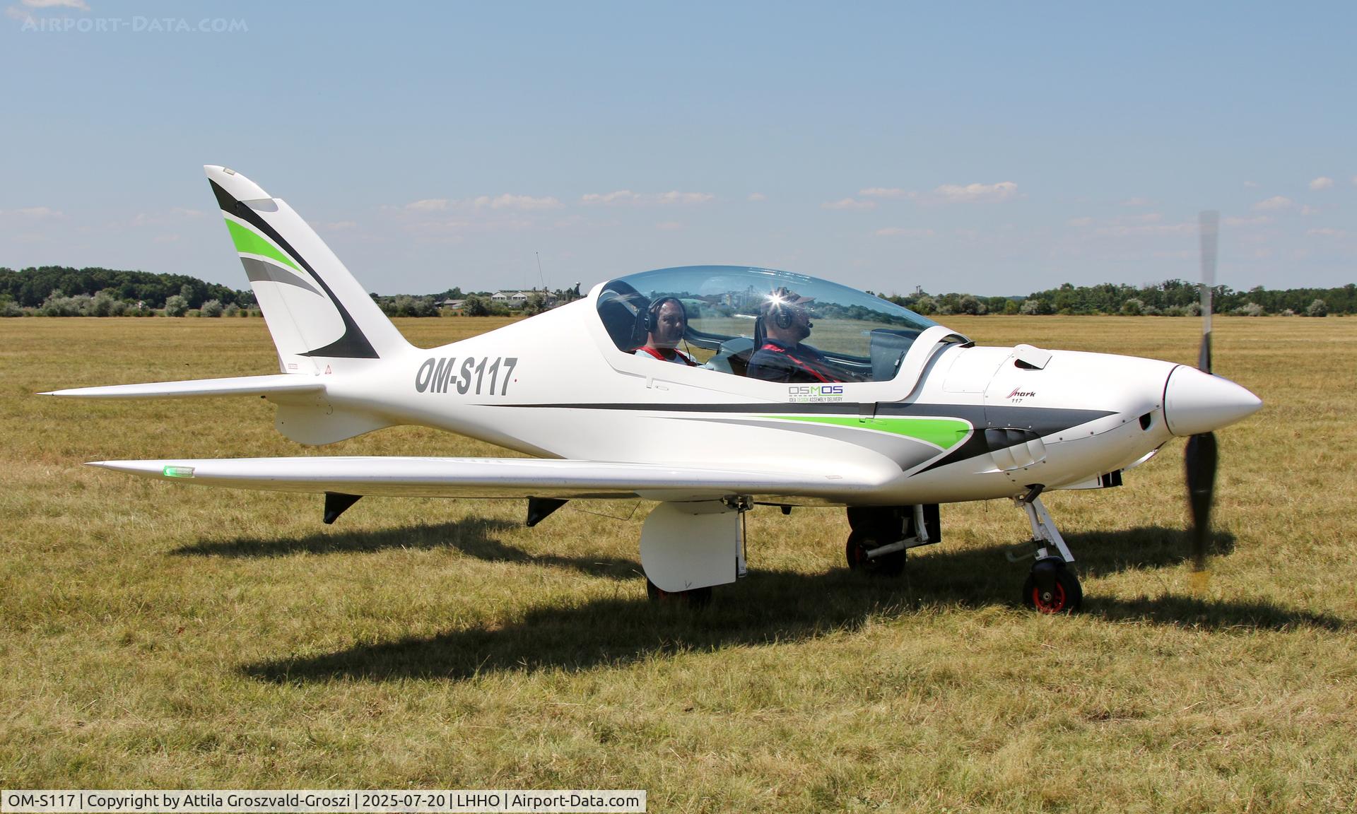 OM-S117, Shark Aero Shark C/N 117, LHHO - Hajdúszoboszló Airport, Hungary