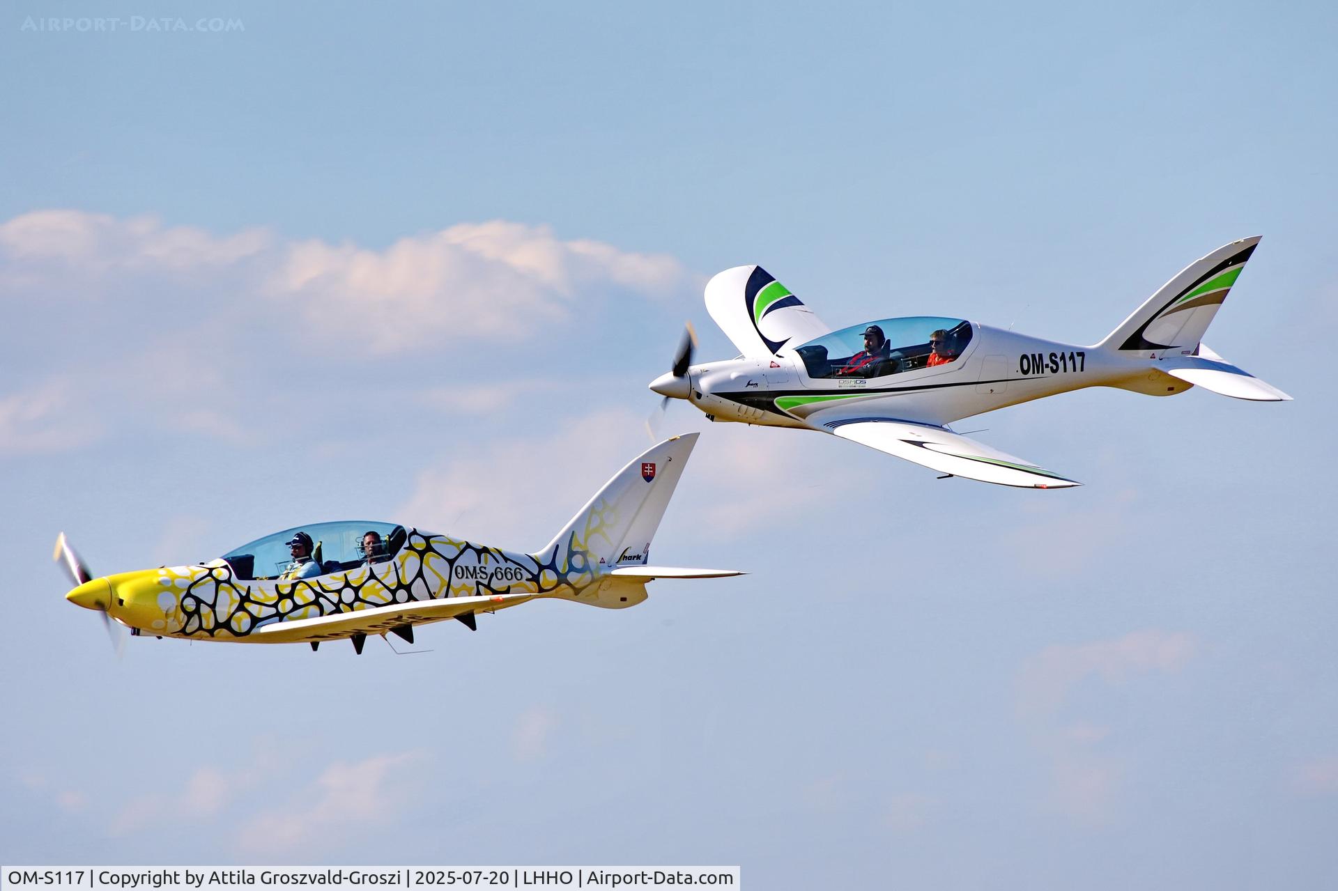 OM-S117, Shark Aero Shark C/N 117, LHHO - Hajdúszoboszló Airport, Hungary