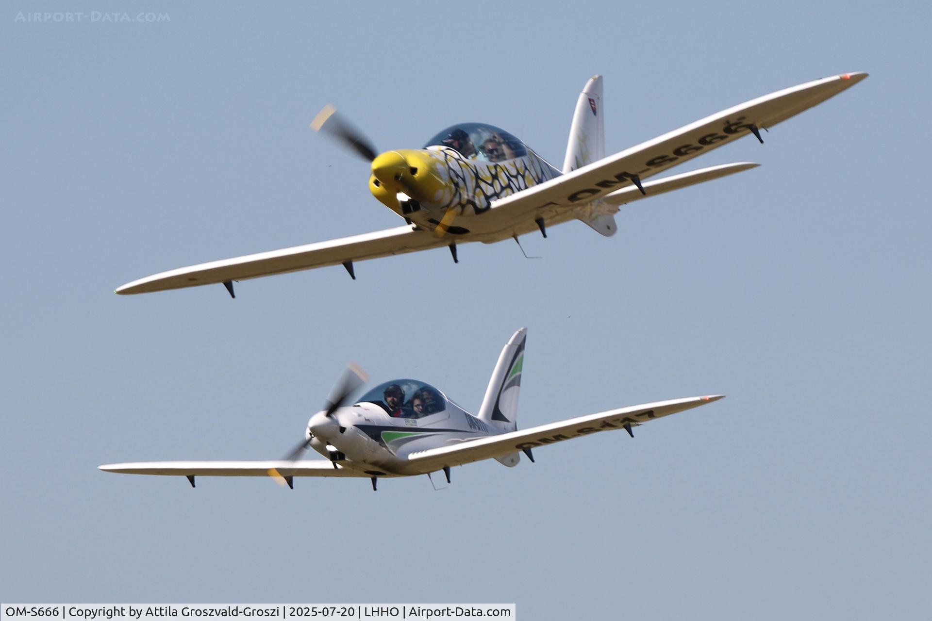 OM-S666, Shark Aero Shark C/N 090, LHHO - Hajdúszoboszló Airport, Hungary