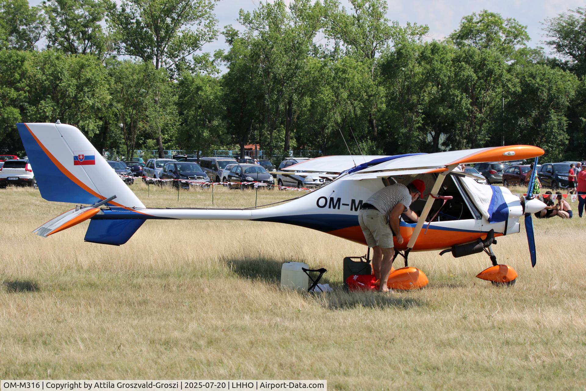 OM-M316, Fly Synthesis Storch C/N ., LHHO - Hajdúszoboszló Airport, Hungary