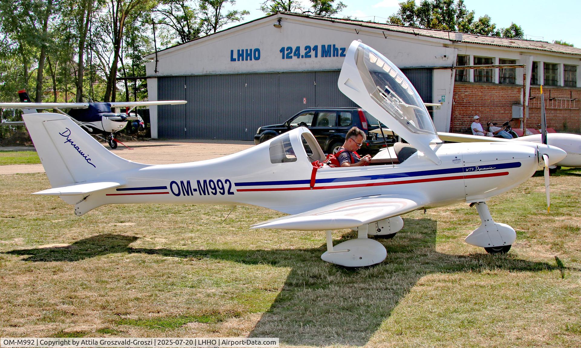 OM-M992, 2010 Aerospool WT-9 Dynamic C/N DY-389/2010, LHHO - Hajdúszoboszló Airport, Hungary