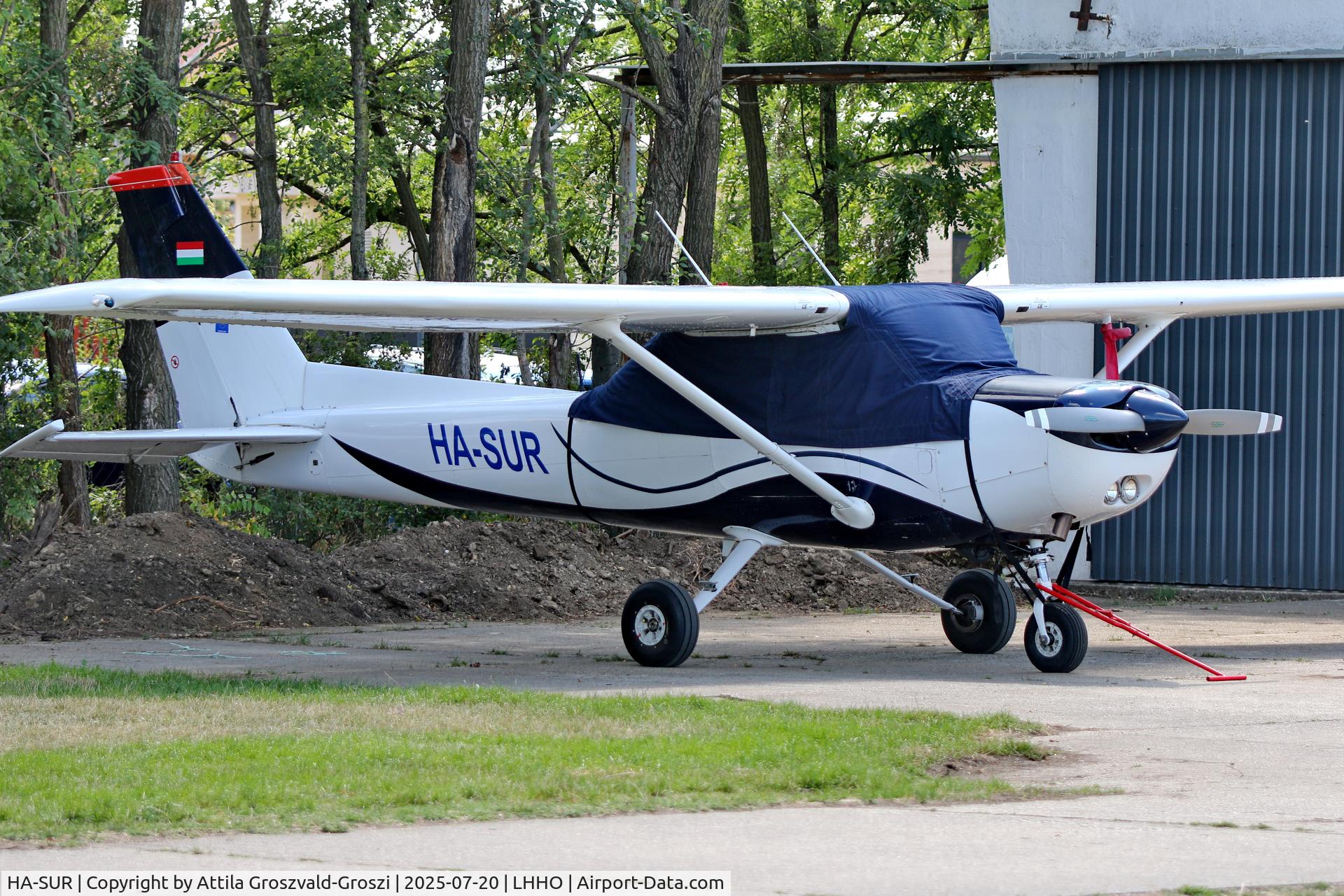 HA-SUR, Cessna 152 C/N 15283620, LHHO - Hajdúszoboszló Airport, Hungary