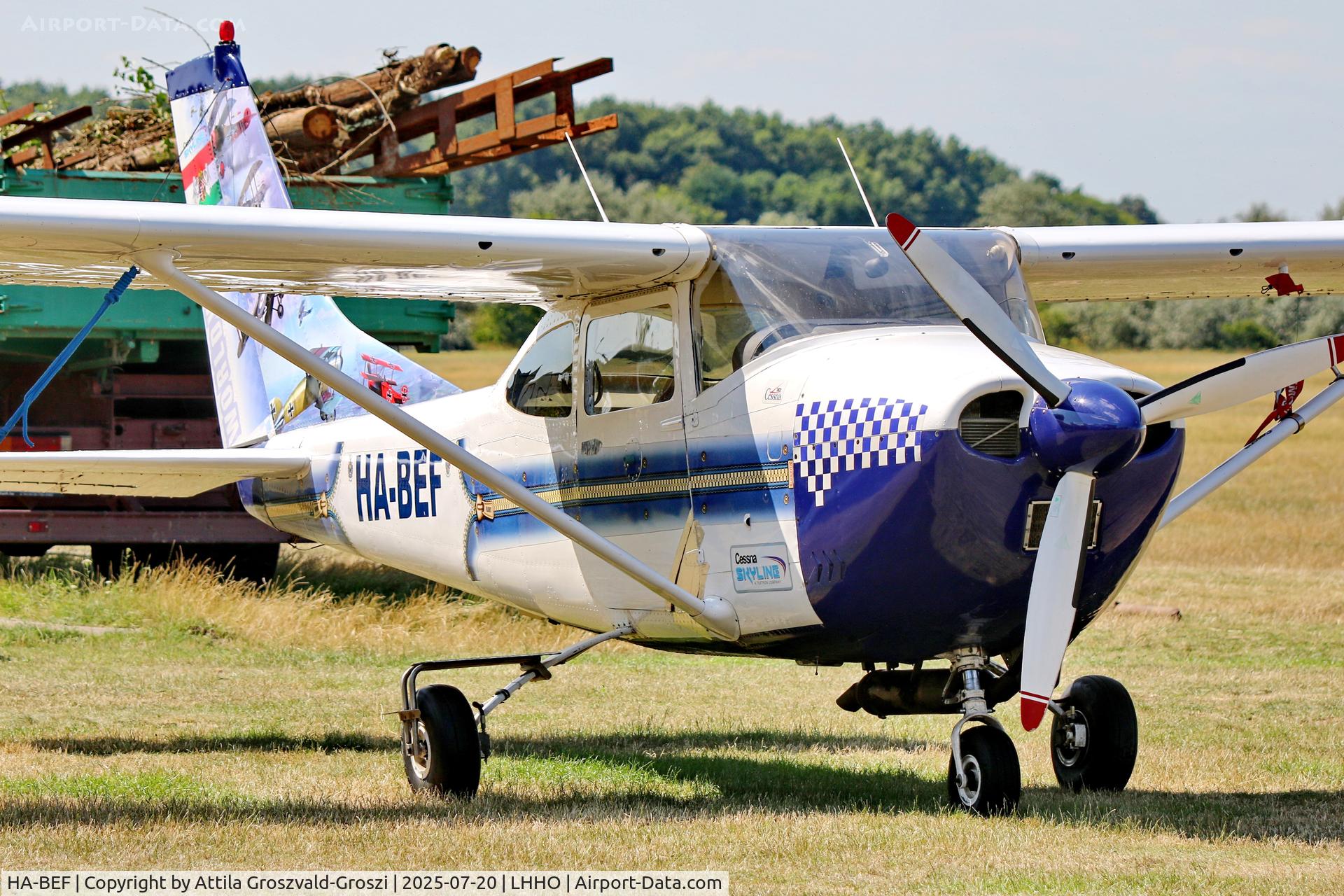 HA-BEF, 1966 Cessna 182J Skylane Skylane C/N 18257363, LHHO - Hajdúszoboszló Airport, Hungary