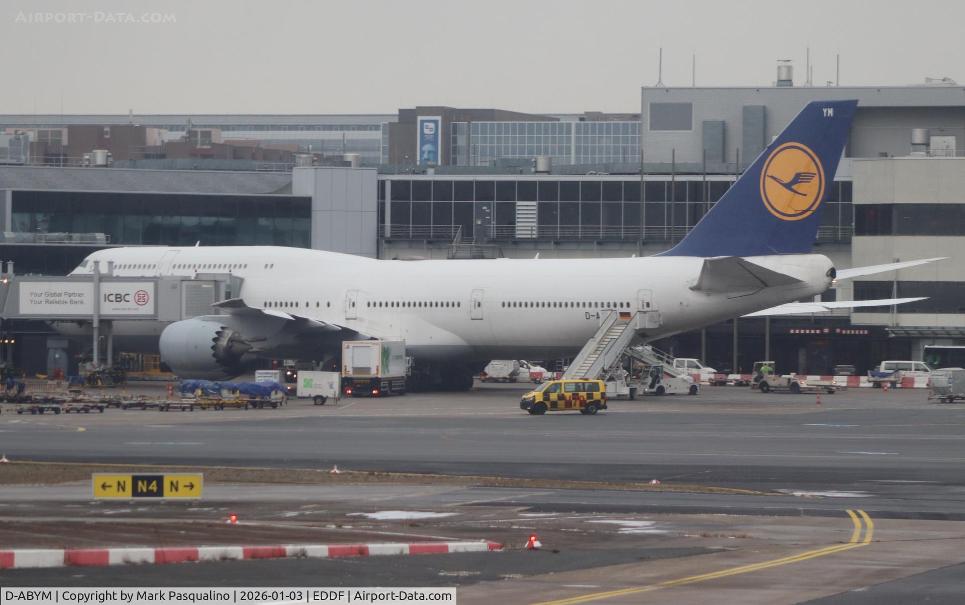 D-ABYM, 2014 Boeing 747-830 C/N 37837, Boeing 747-830