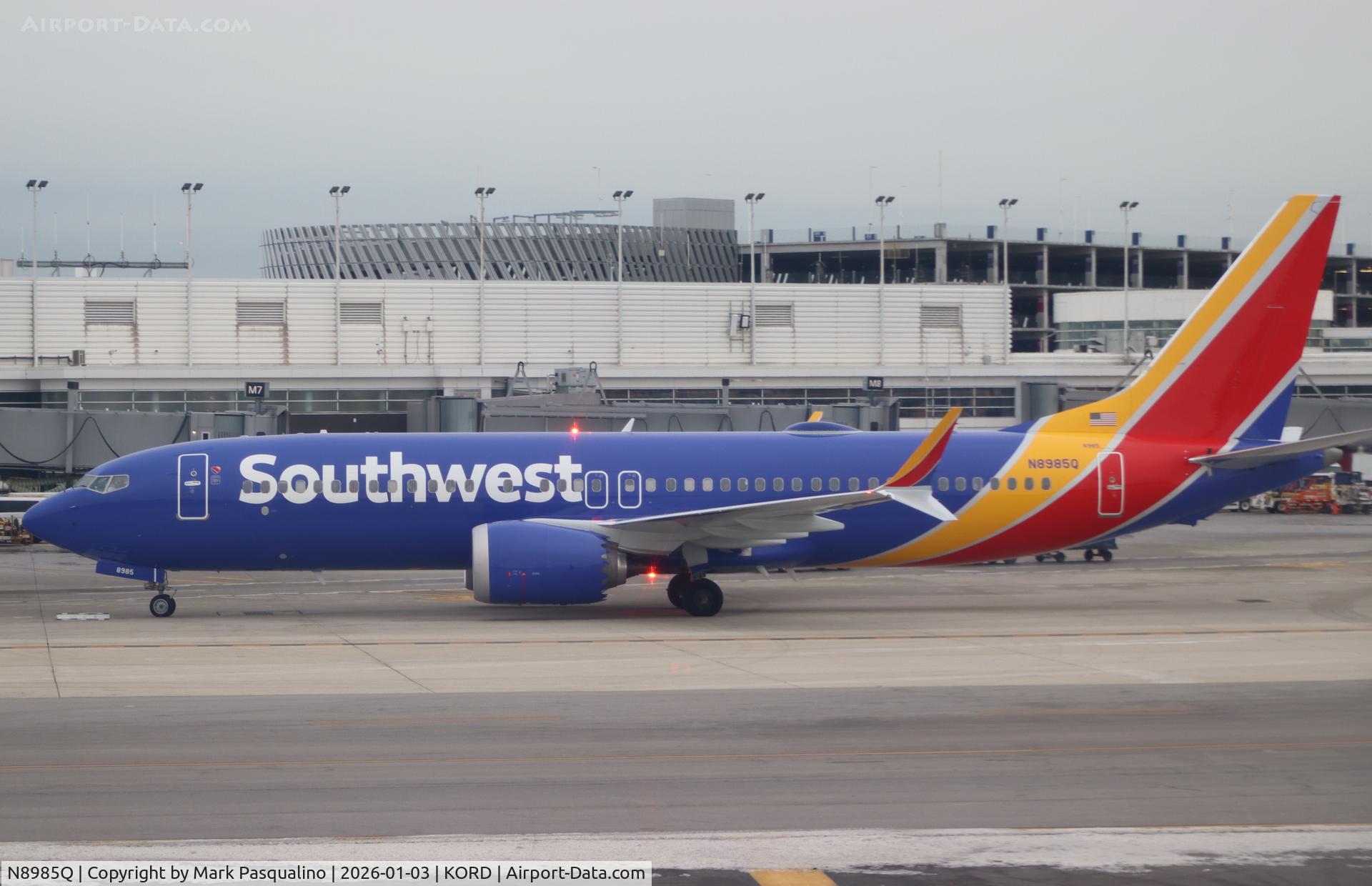 N8985Q, 2025 Boeing 737-8 MAX C/N 42676, Boeing 737-8 MAX