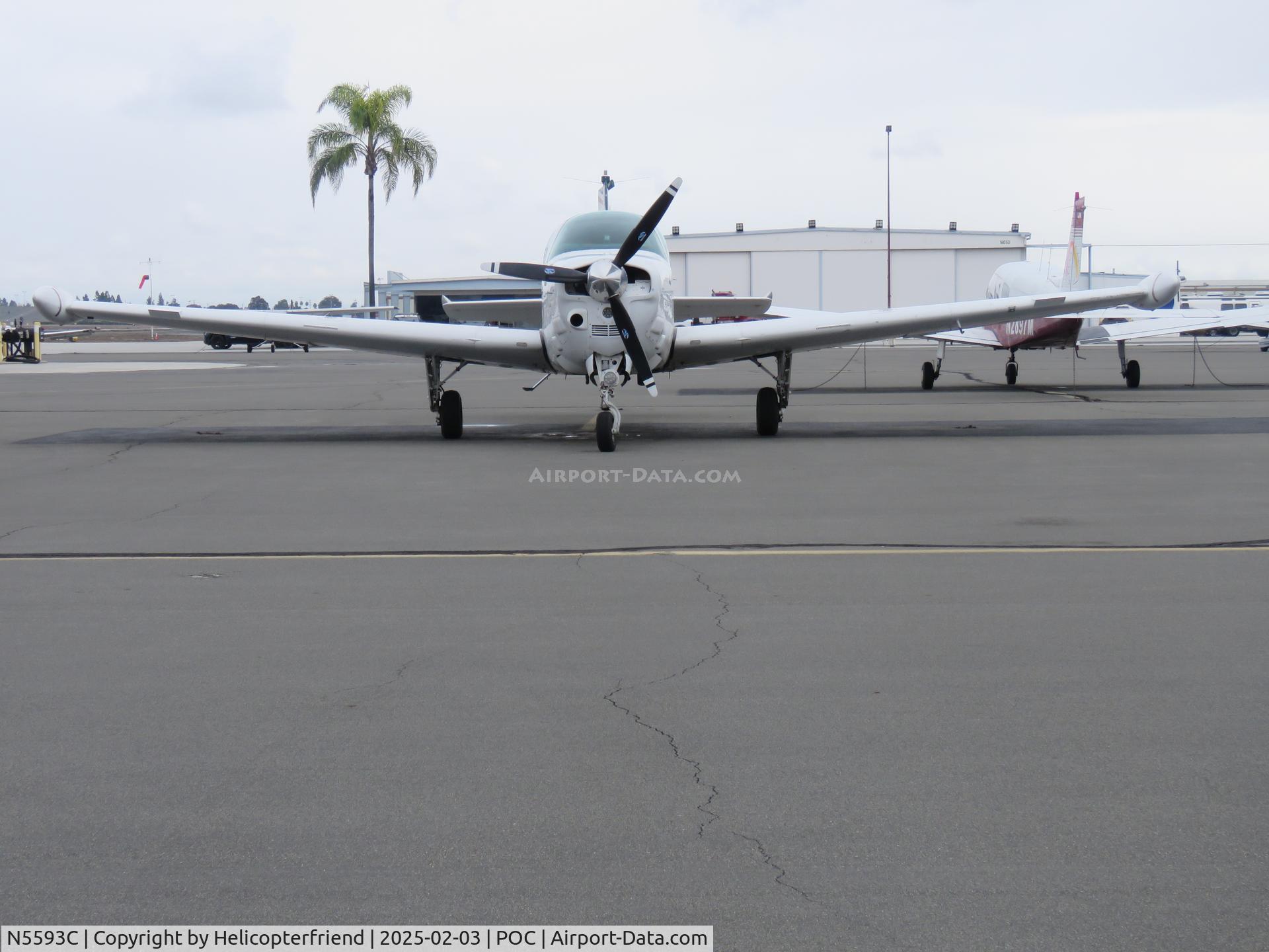 N5593C, 1989 Beech A36 Bonanza 36 C/N E-2493, Lycoming IO-550-B6F