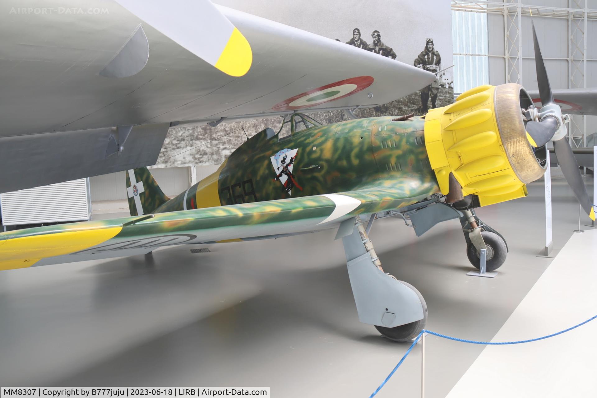 MM8307, Macchi MC.200 Saetta C/N Not found MM5311, at Vigna di Valle
peint MM5311 369-1