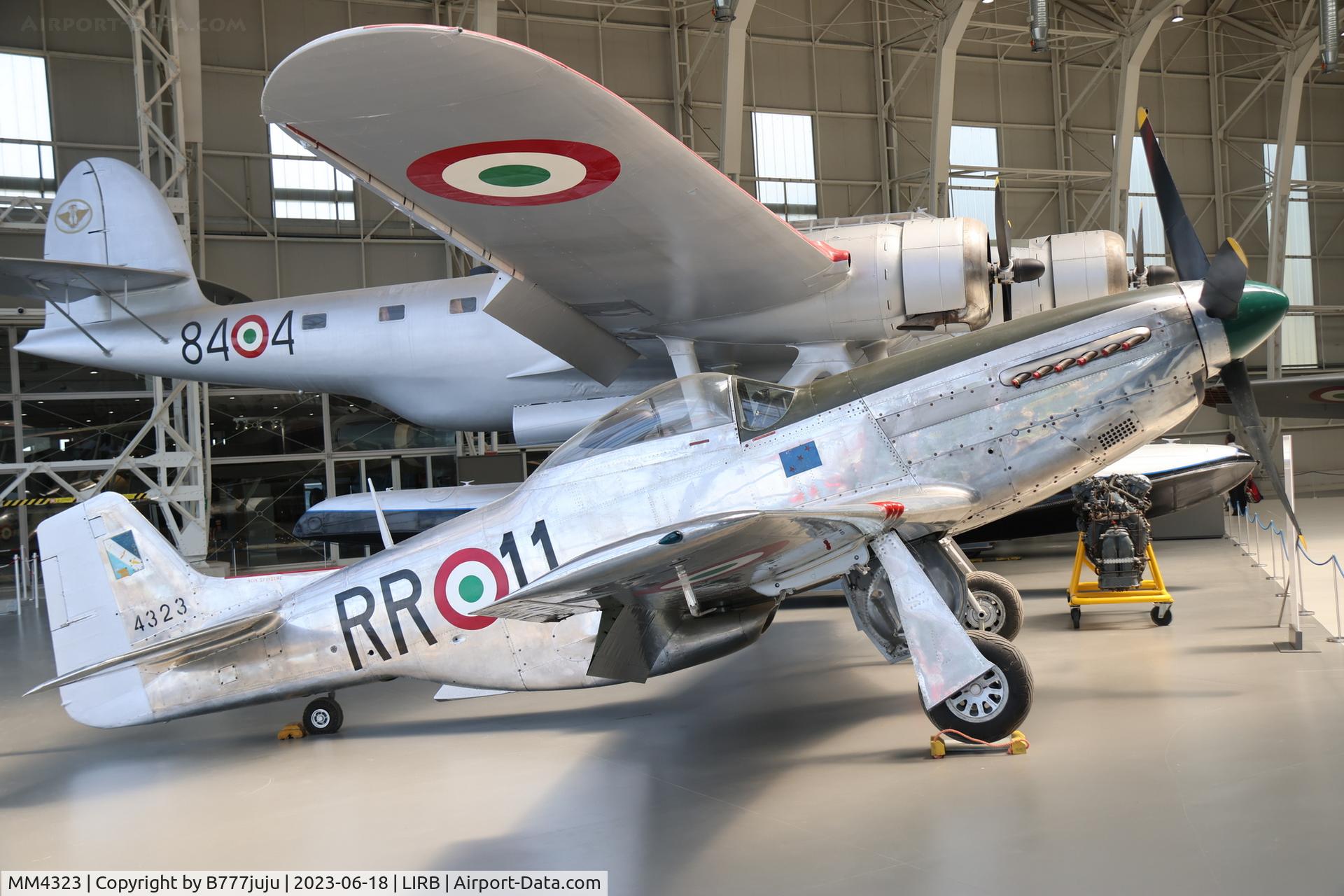 MM4323, 1944 North American P-51D Mustang C/N 122-39903, at Vigna di Valle