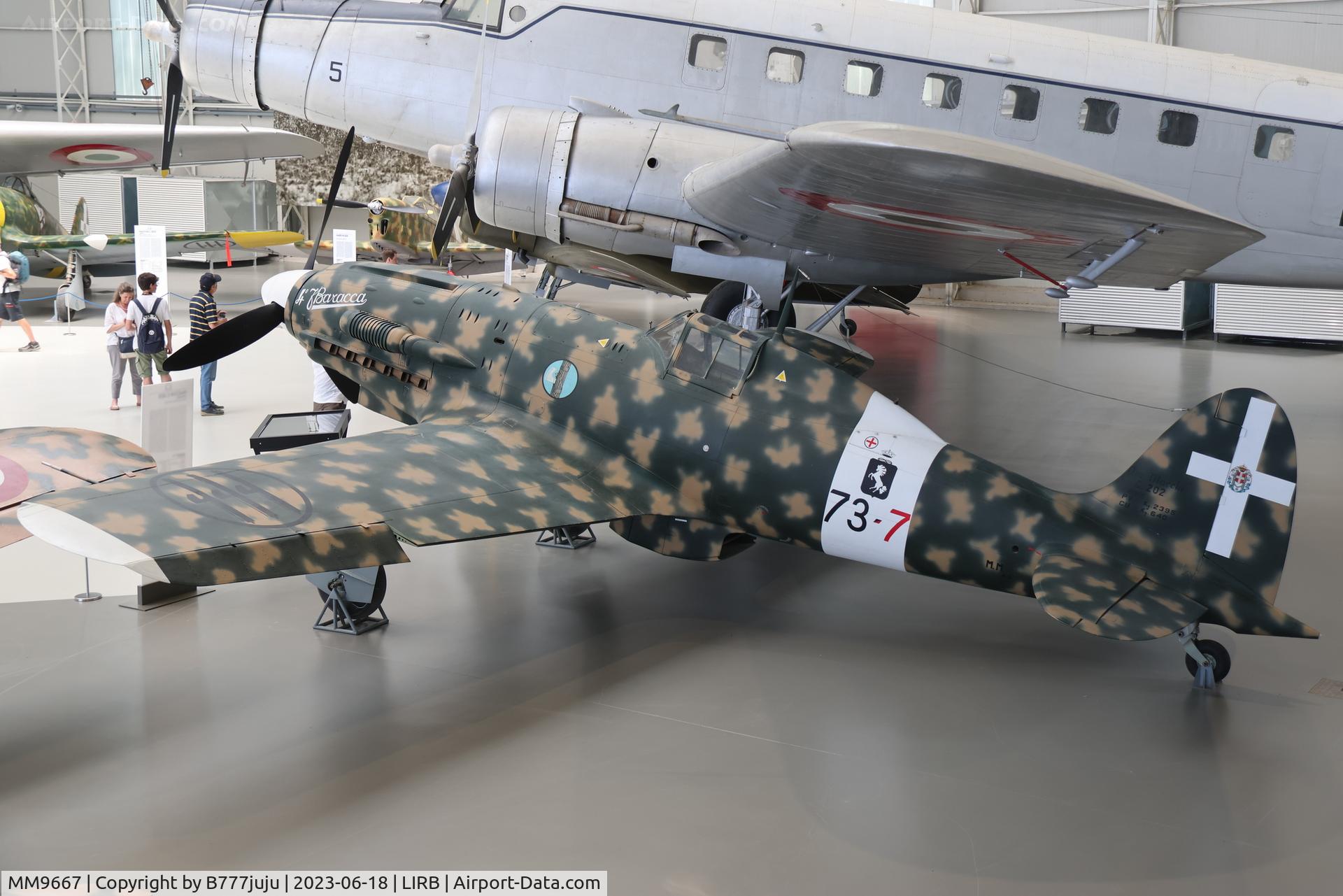 MM9667, Macchi MC.202 Folgore C/N 366, at Vigna di Valle