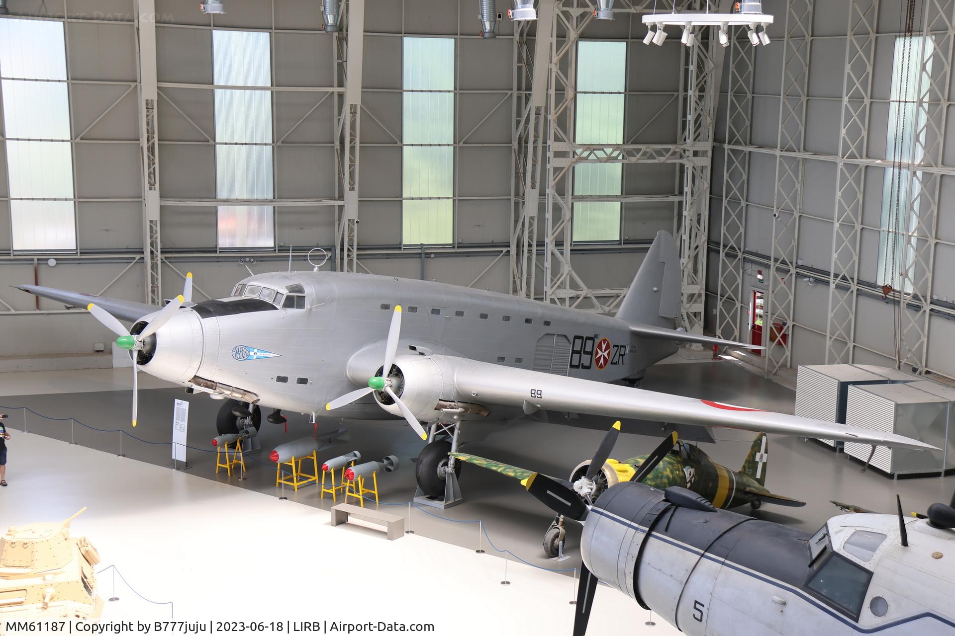 MM61187, Savoia-Marchetti SM-82PW C/N 14, at Vigna di Valle