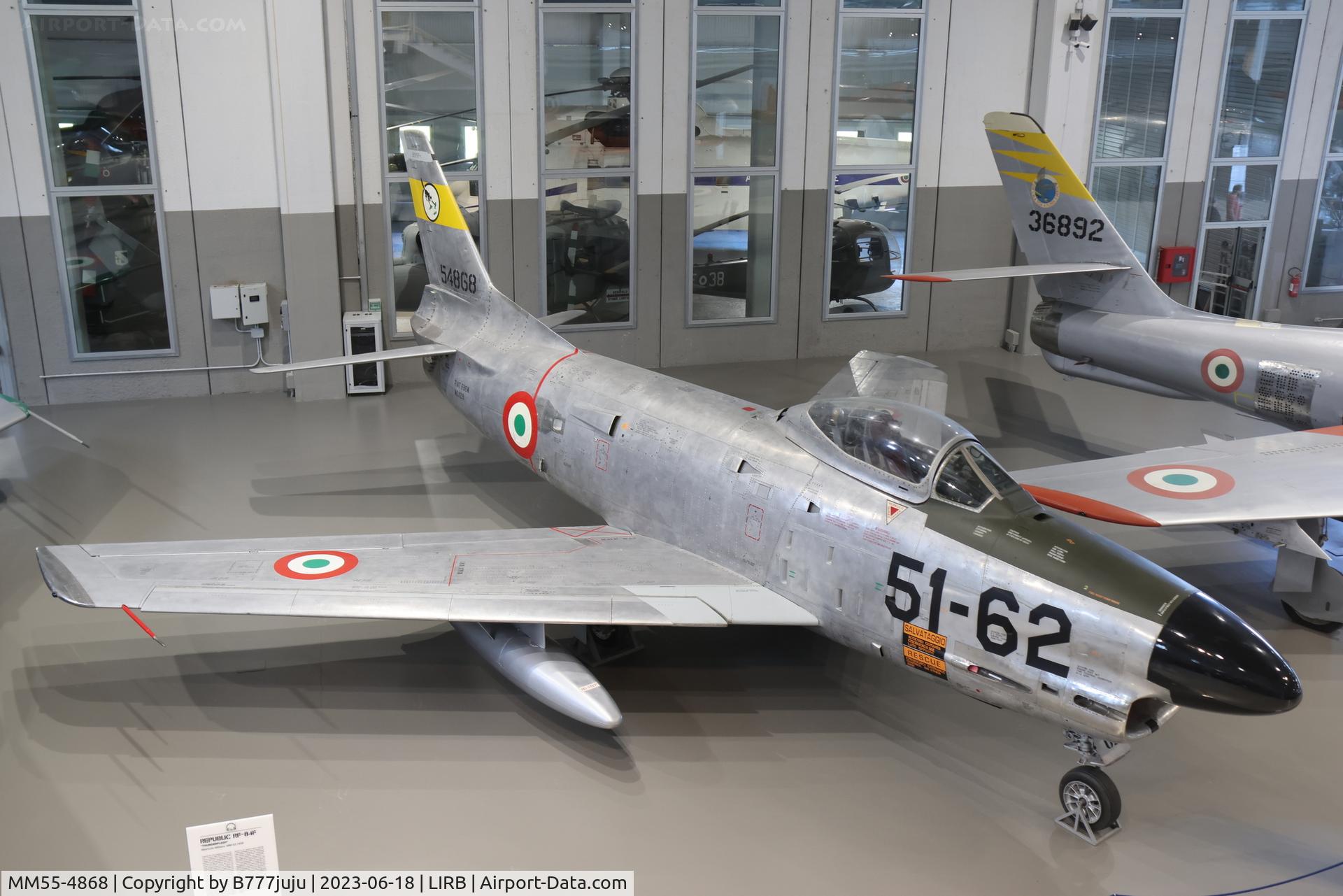 MM55-4868, 1955 North American F-86K Sabre C/N 221-108, at Vigna di Valle