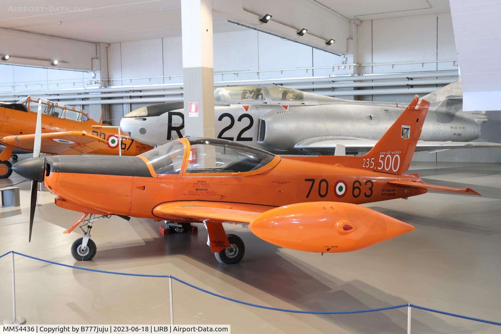 MM54436, SIAI-Marchetti SF-260AM C/N 264/16-19, at Vigna di Valle