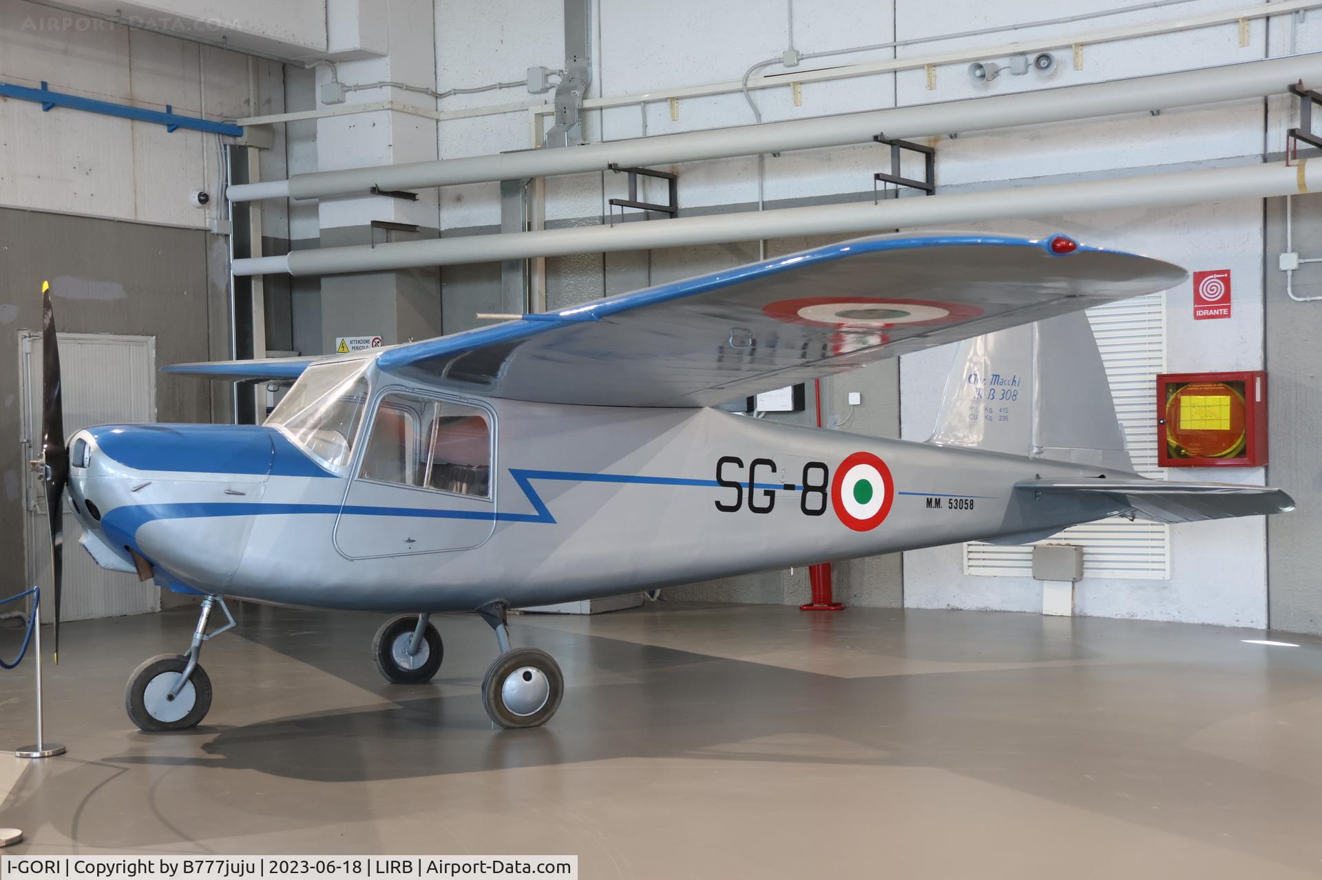 I-GORI, Aermacchi MB-308 C/N 5878, at Vigna di Valle