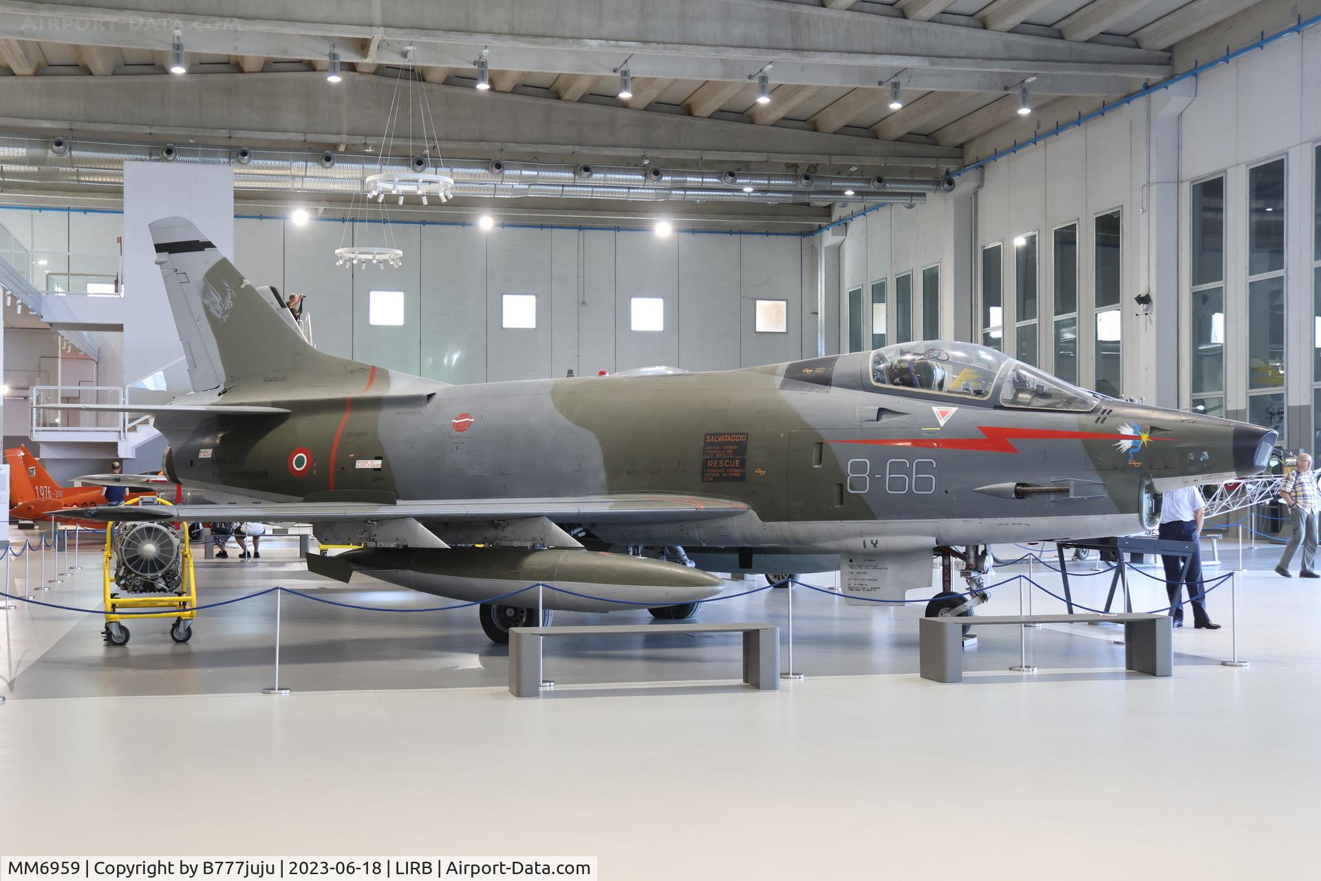 MM6959, Fiat G-91Y C/N 2066, at Vigna di Valle