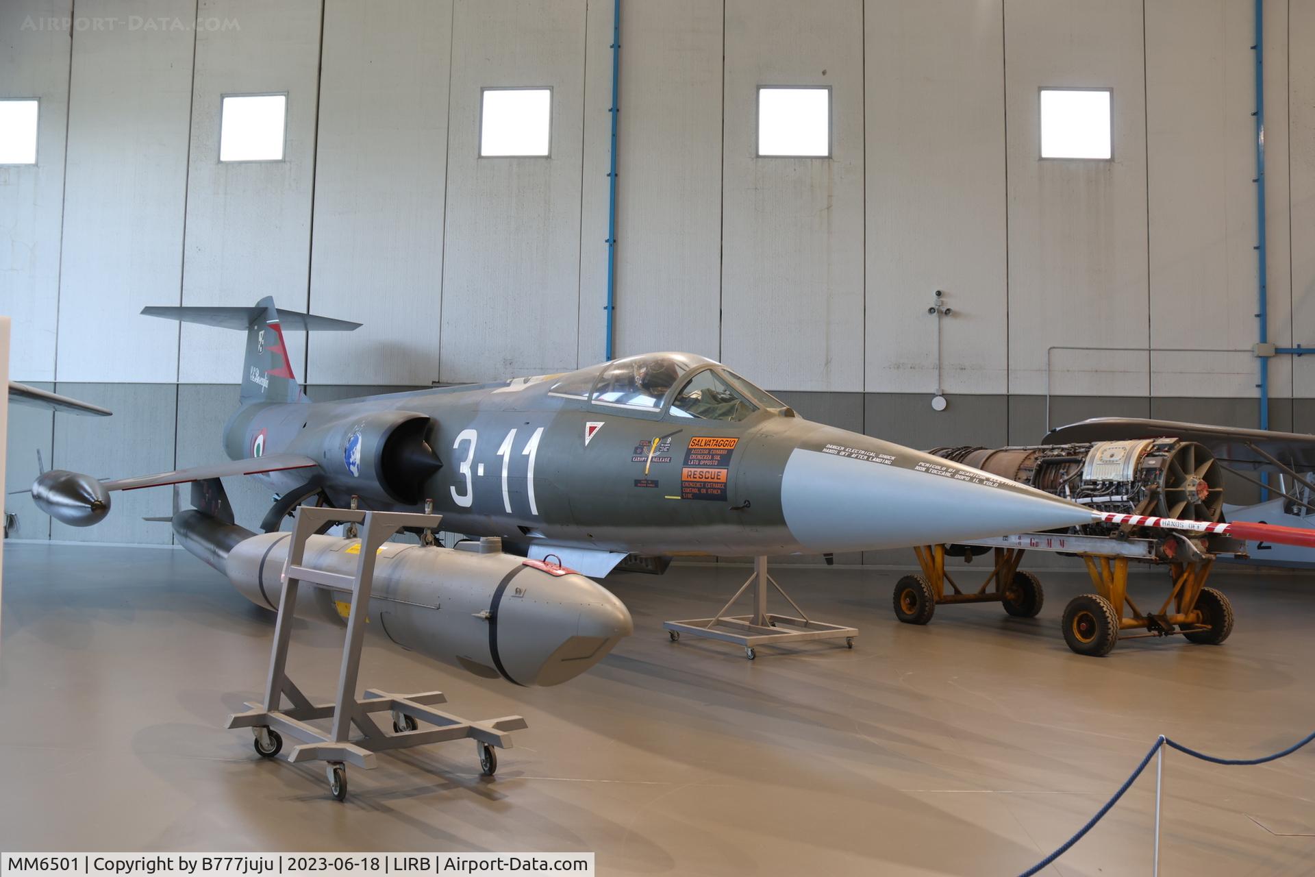 MM6501, 1961 Lockheed F-104G Starfighter C/N 683-9998, at Vigna di Valle