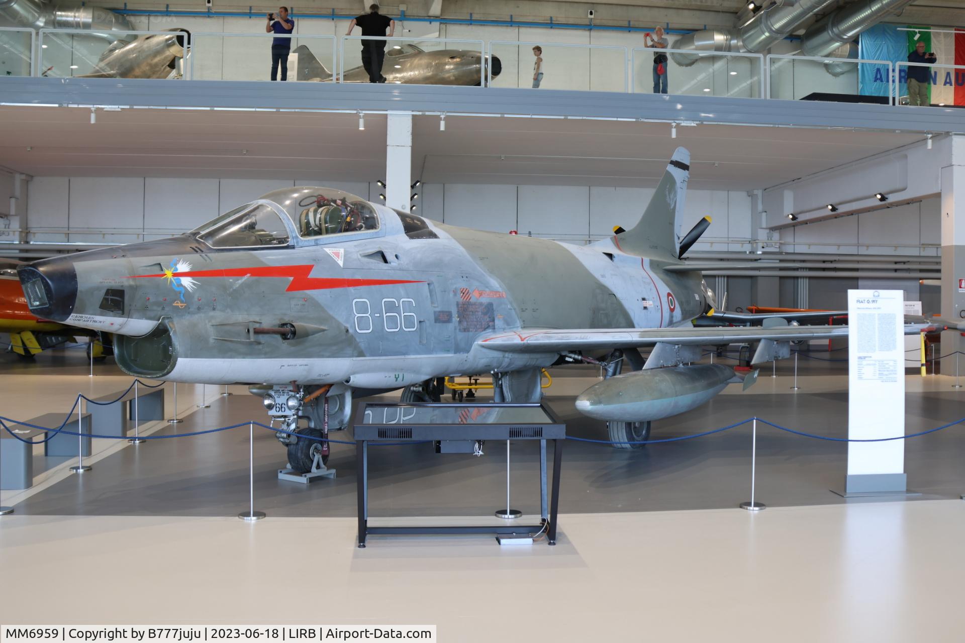 MM6959, Fiat G-91Y C/N 2066, at Vigna di Valle
