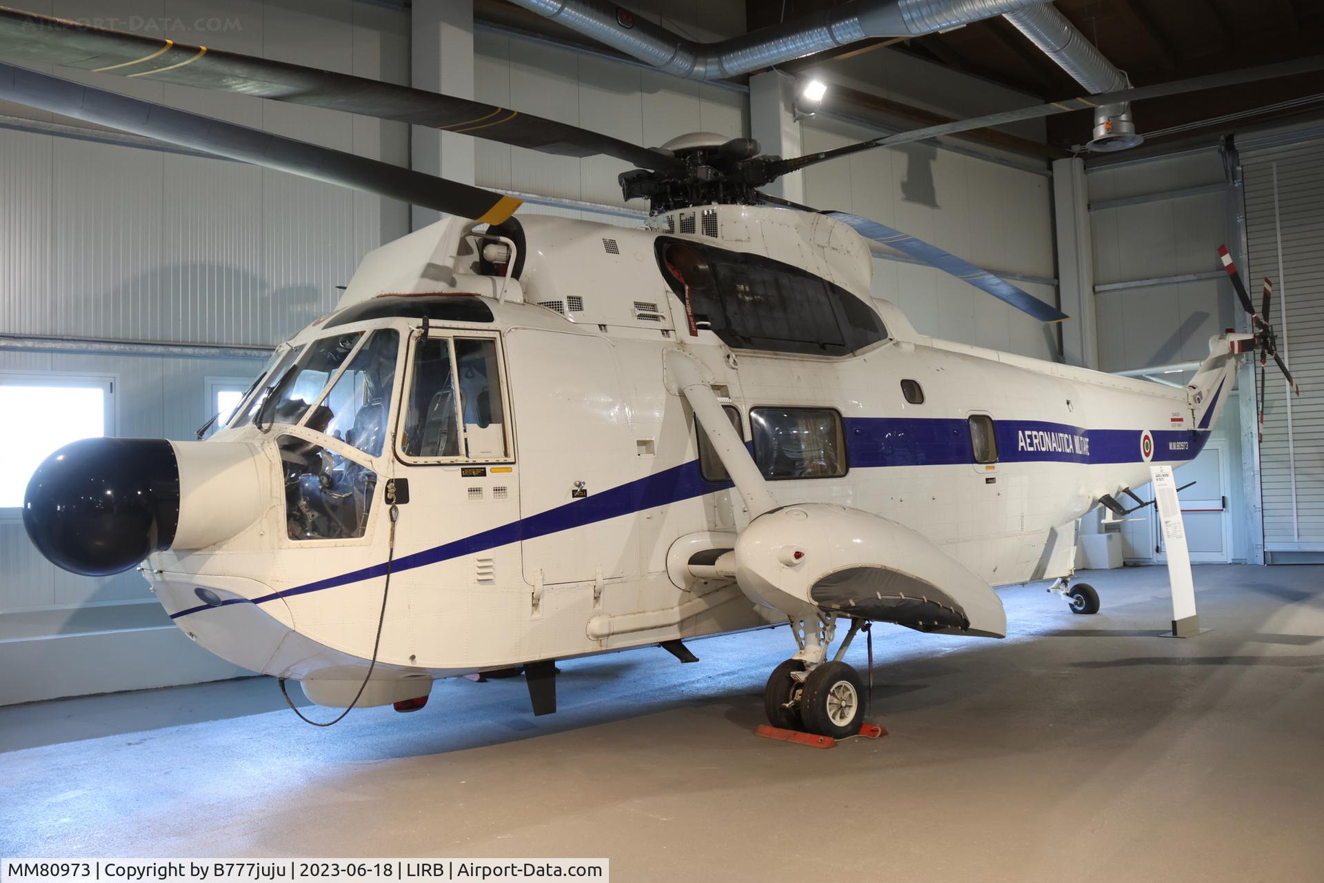 MM80973, 1975 Agusta SH-3D/TS Sea King C/N 6102, at Vigna di Valle