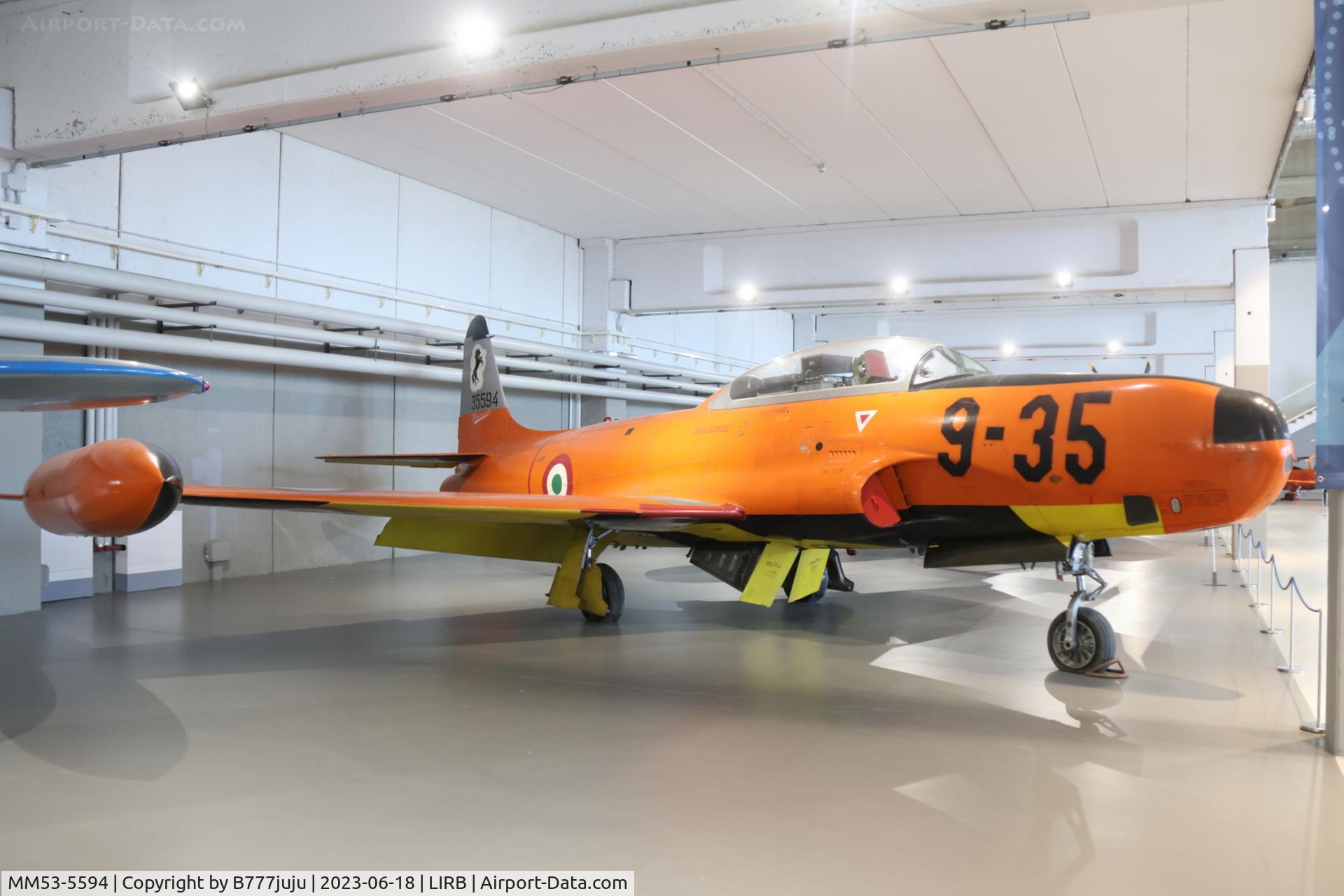 MM53-5594, 1953 Lockheed RT-33A Shooting Star C/N 580-8933, at Vigna di Valle