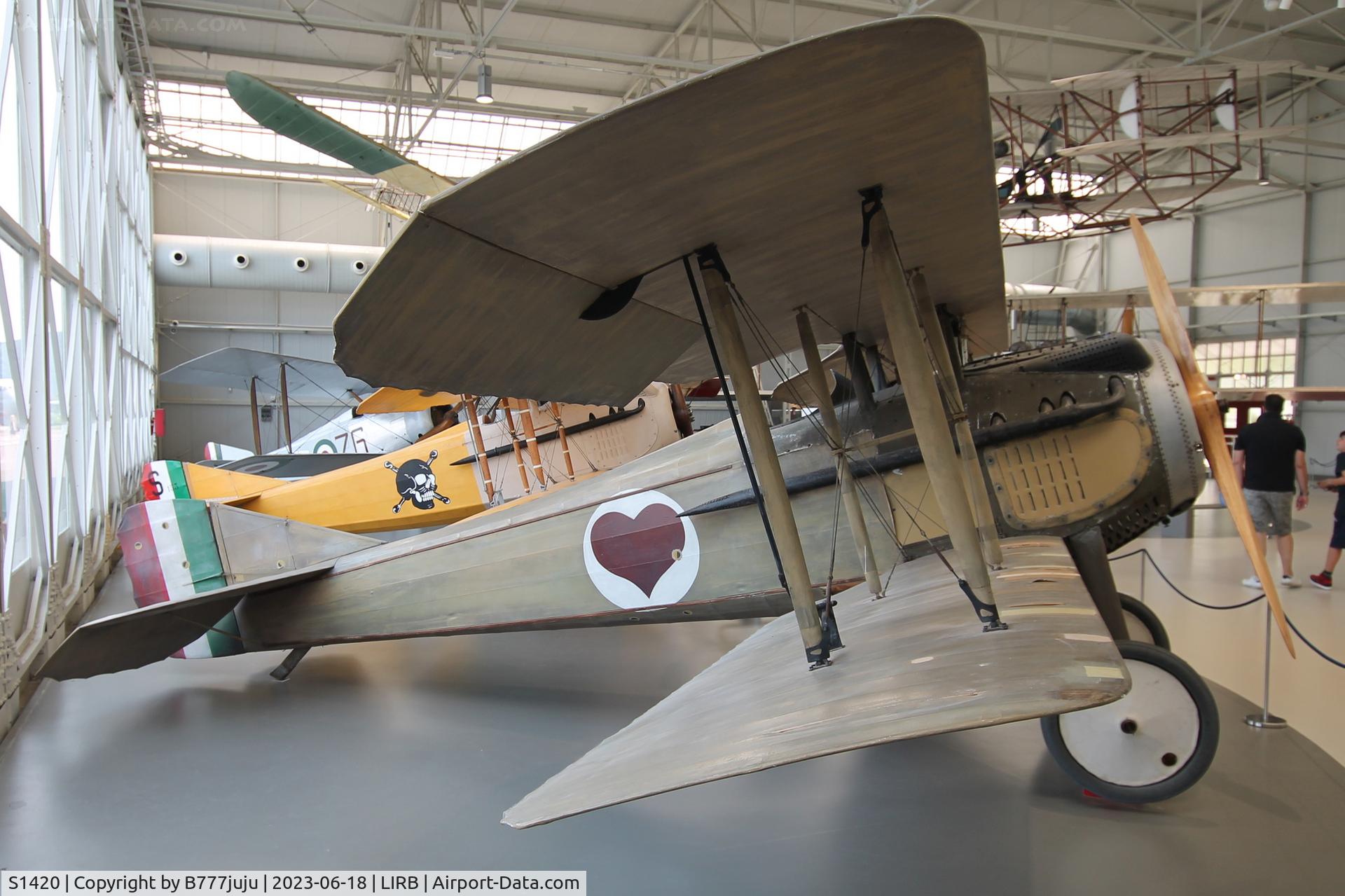 S1420, SPAD S VII Replica C/N 1420, at Vigna di Valle