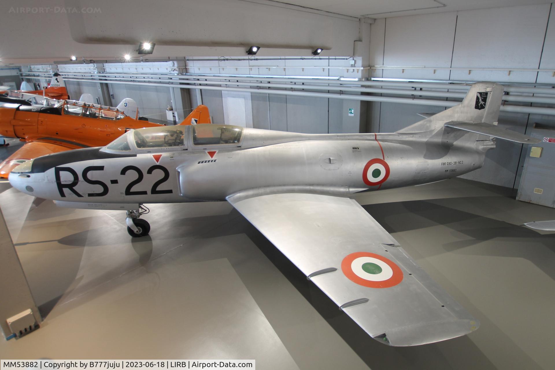 MM53882, 1951 Fiat G.80-3B C/N 2, at Vigna di Valle