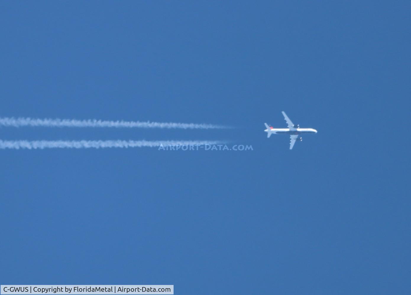 C-GWUS, 2022 Airbus A220-371 C/N 55190, ACA A223 zx  in flight kord-yyz